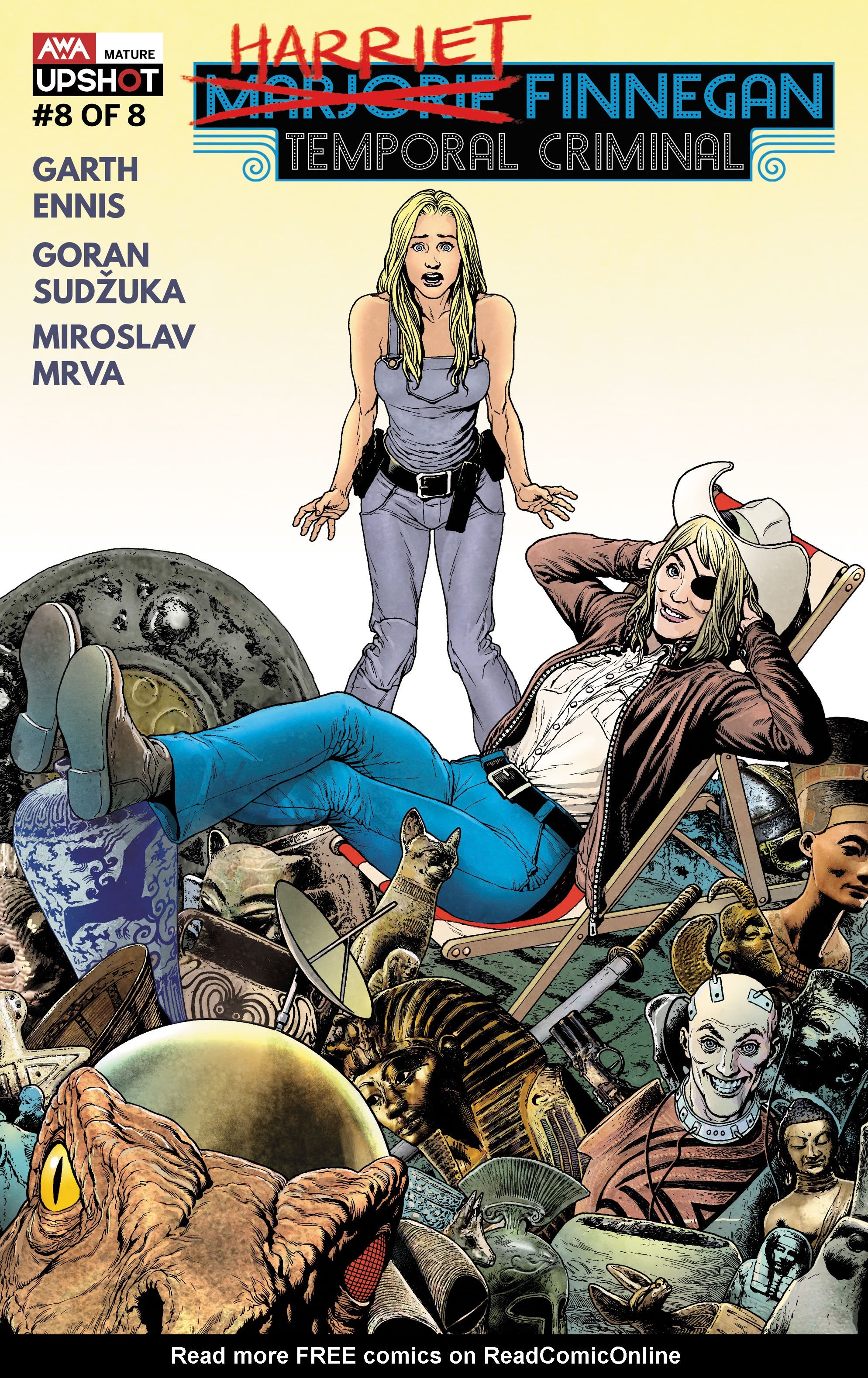 Read online Marjorie Finnegan, Temporal Criminal comic -  Issue #8 - 1