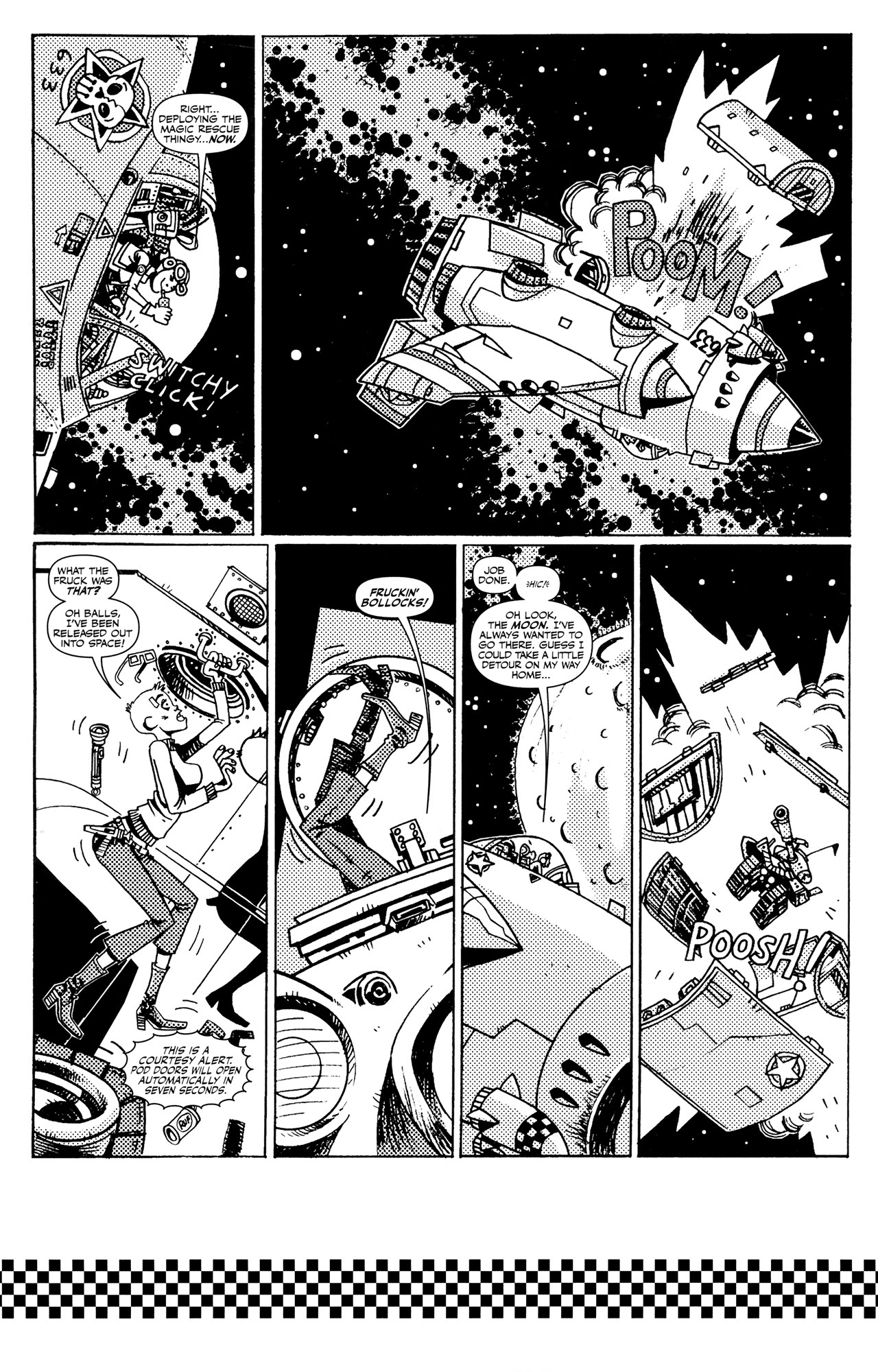 Read online Tank Girl: Skidmarks comic -  Issue #4 - 25