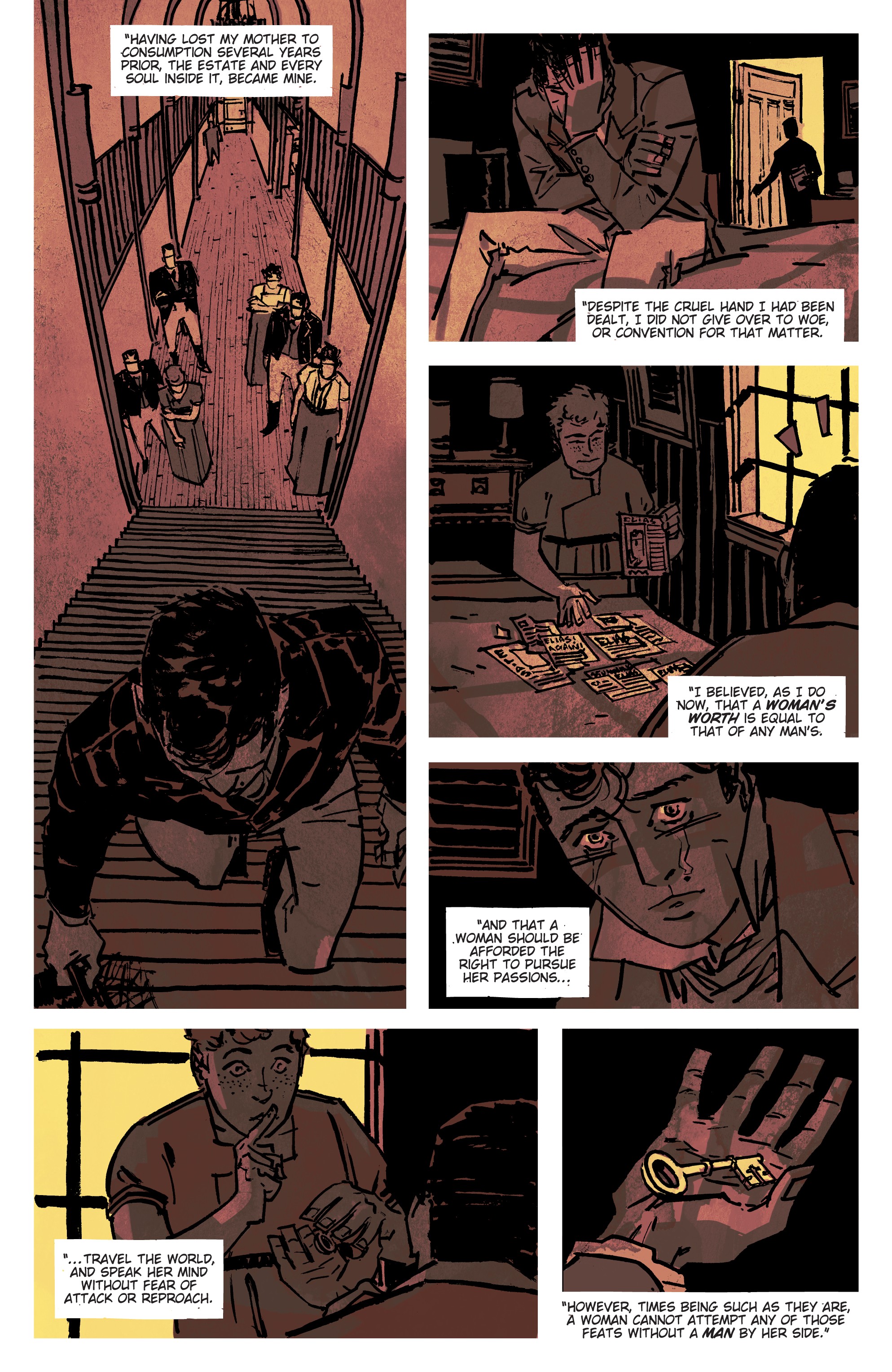 Read online Mary Shelley Monster Hunter comic -  Issue #2 - 11