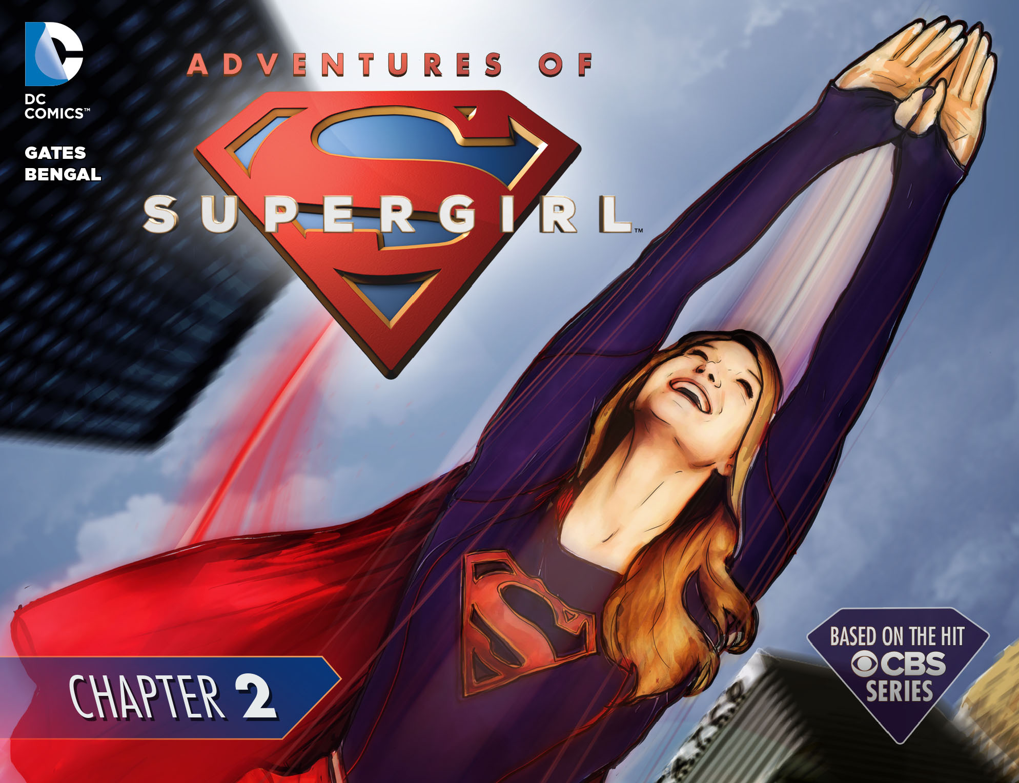 Read online Adventures of Supergirl comic -  Issue #2 - 1