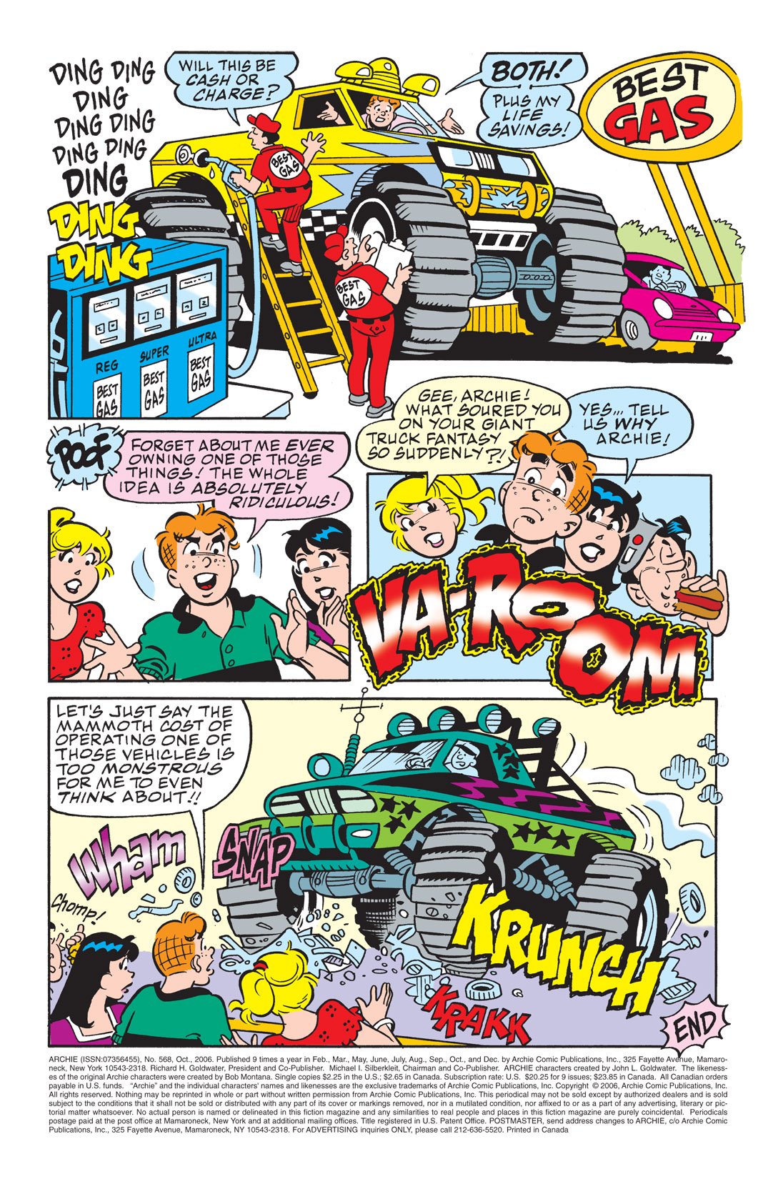 Read online Archie (1960) comic -  Issue #568 - 23