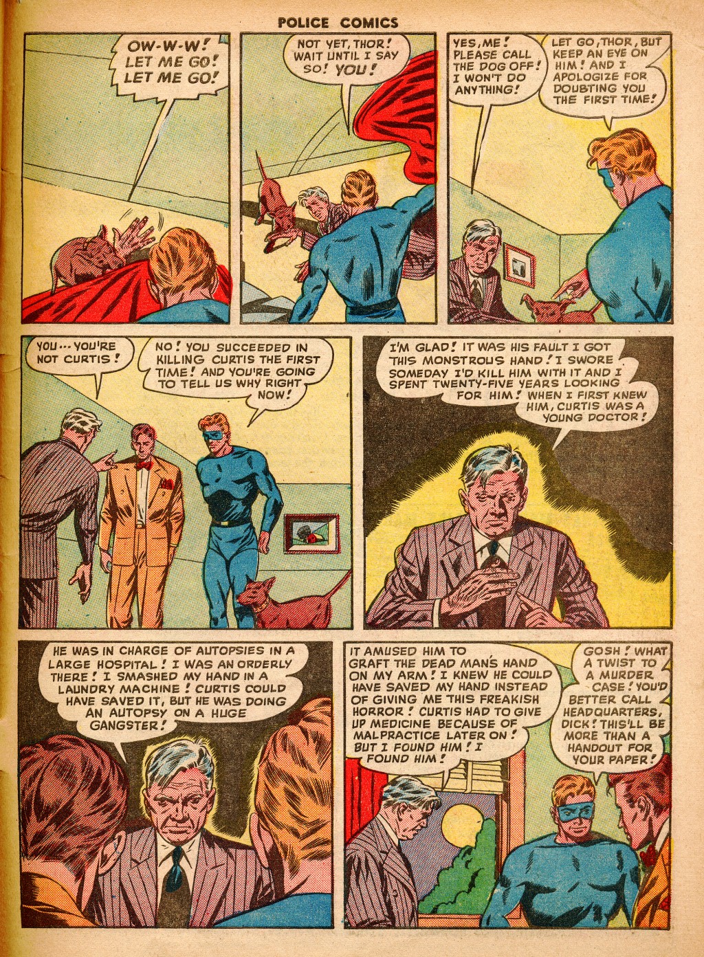 Read online Police Comics comic -  Issue #83 - 49