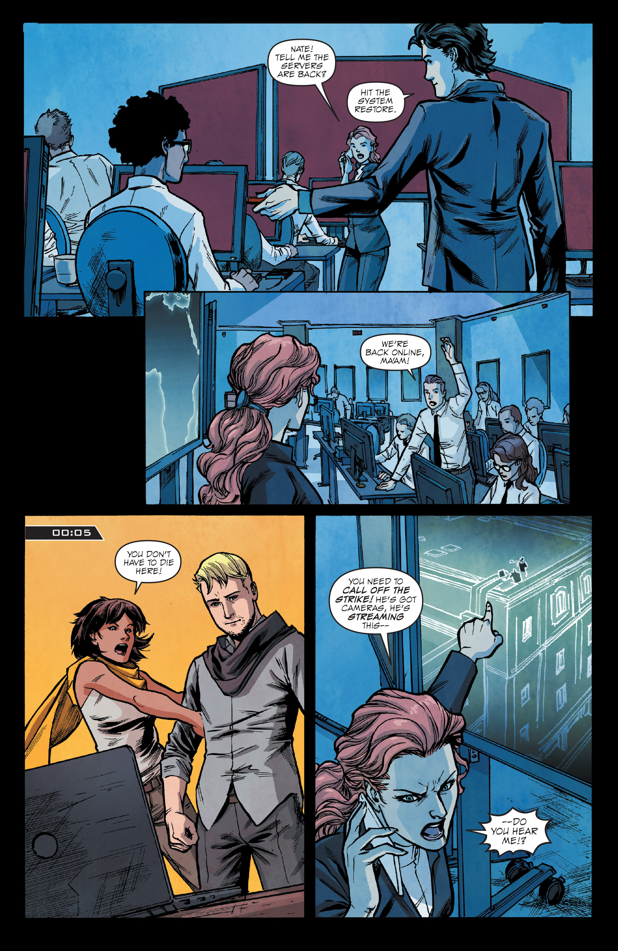 Read online Hacktivist comic -  Issue #4 - 24