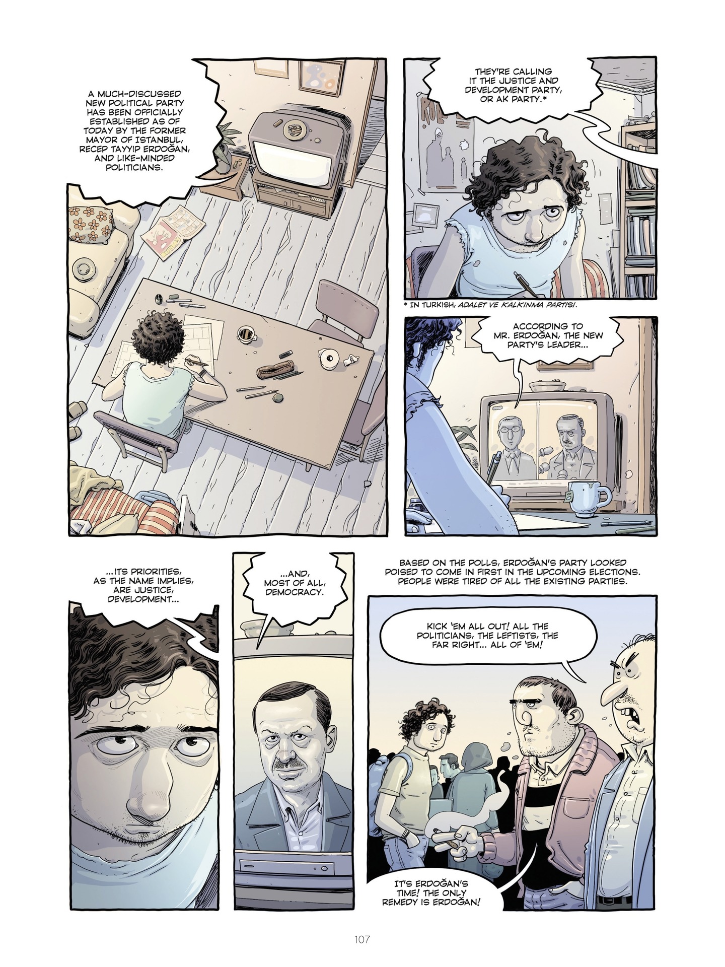 Read online Drawing On The Edge: Chronicles From Istanbul comic -  Issue # TPB (Part 2) - 7
