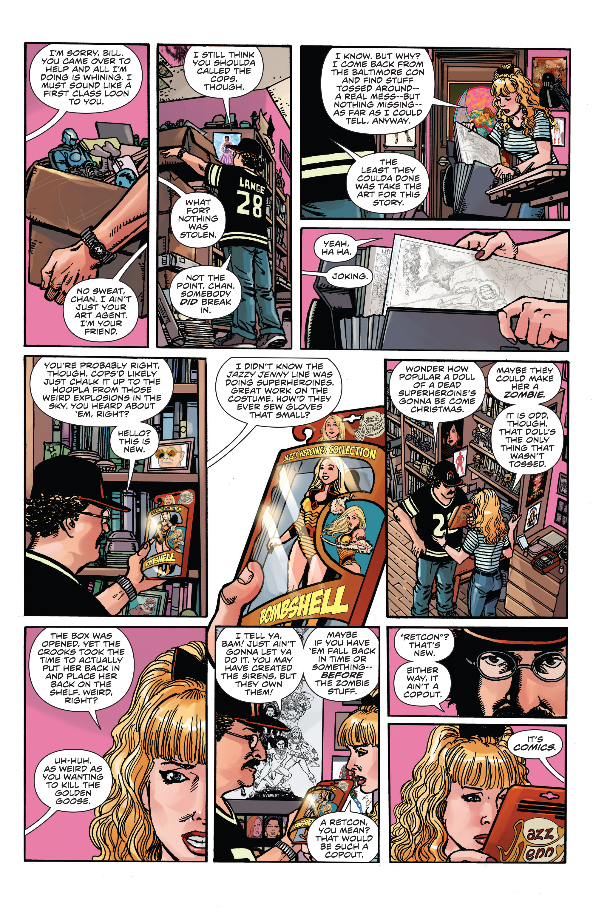 Read online George Pérez's Sirens comic -  Issue #3 - 15