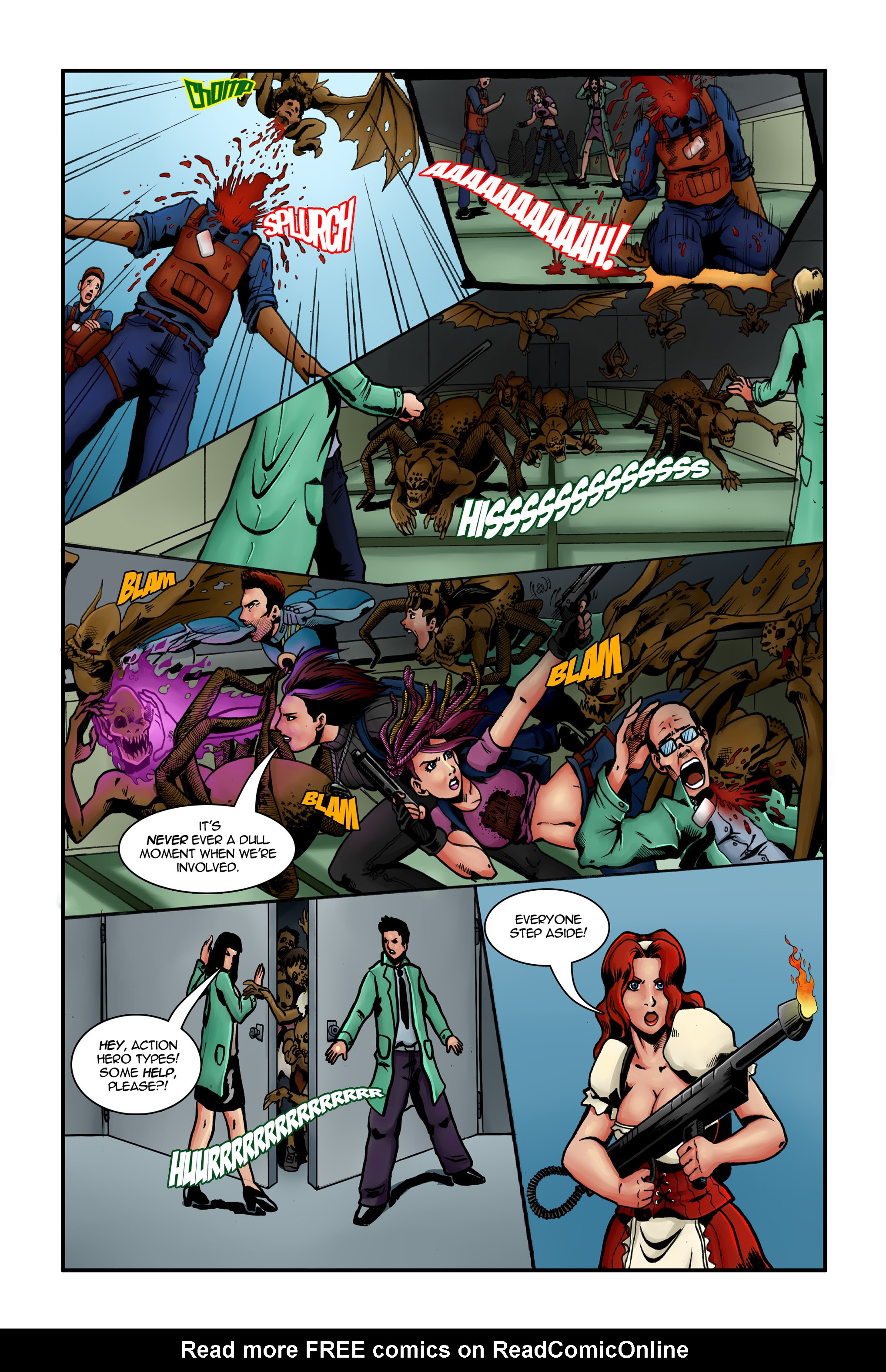 Read online Chaos Campus: Sorority Girls Vs. Zombies comic -  Issue #22 - 21