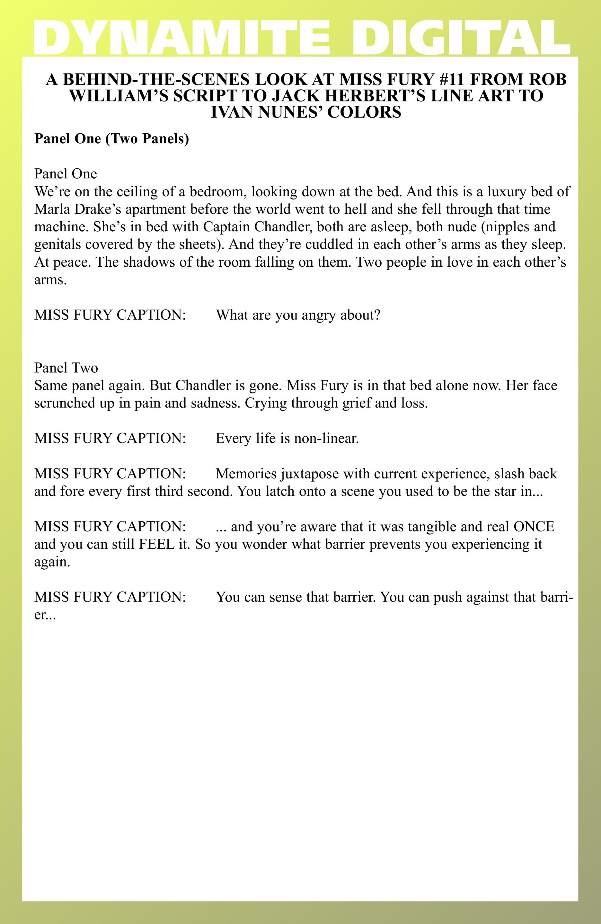 Read online Miss Fury (2011) comic -  Issue #11 - 27