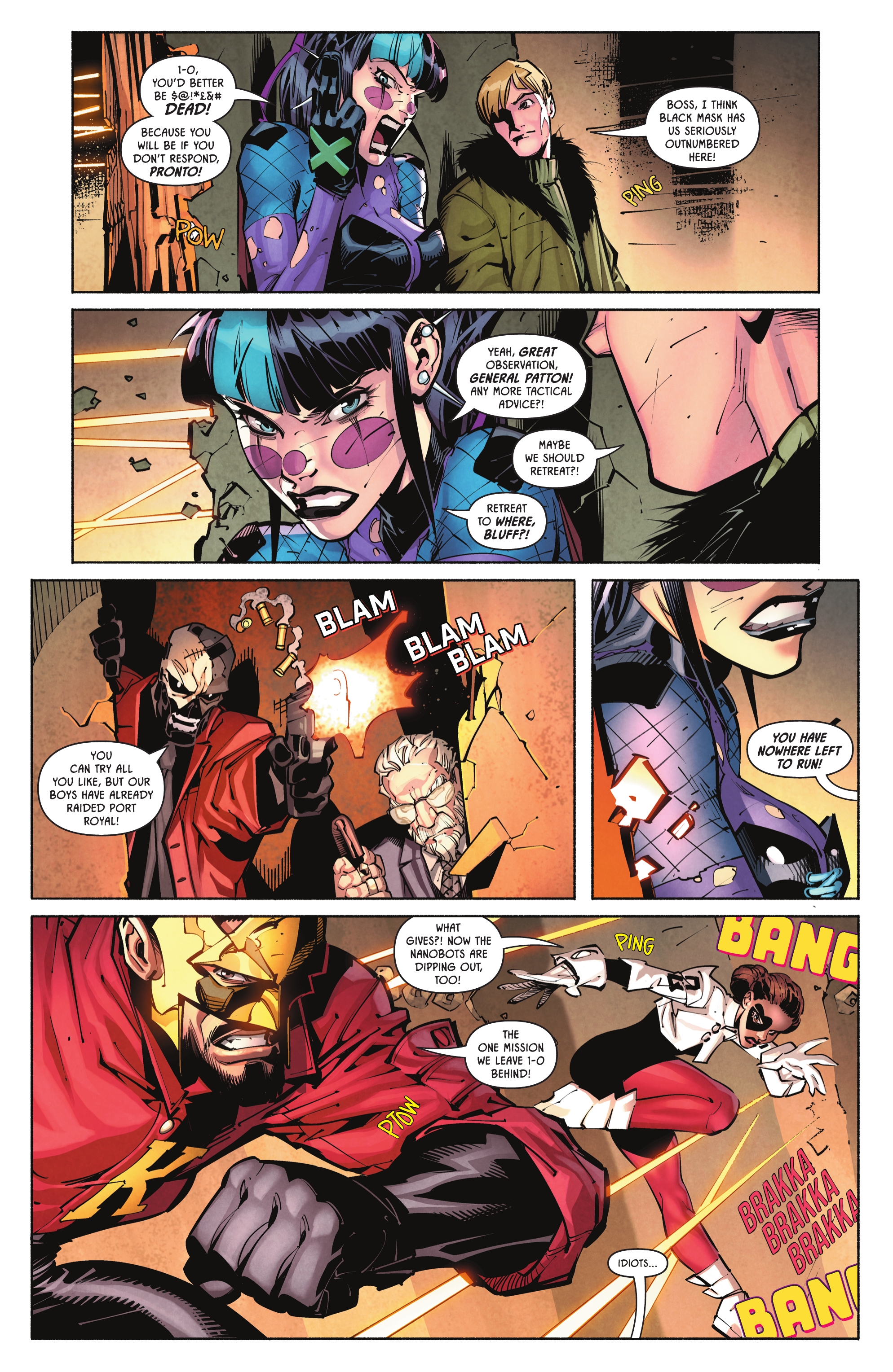 Read online Punchline: The Gotham Game comic -  Issue #5 - 12