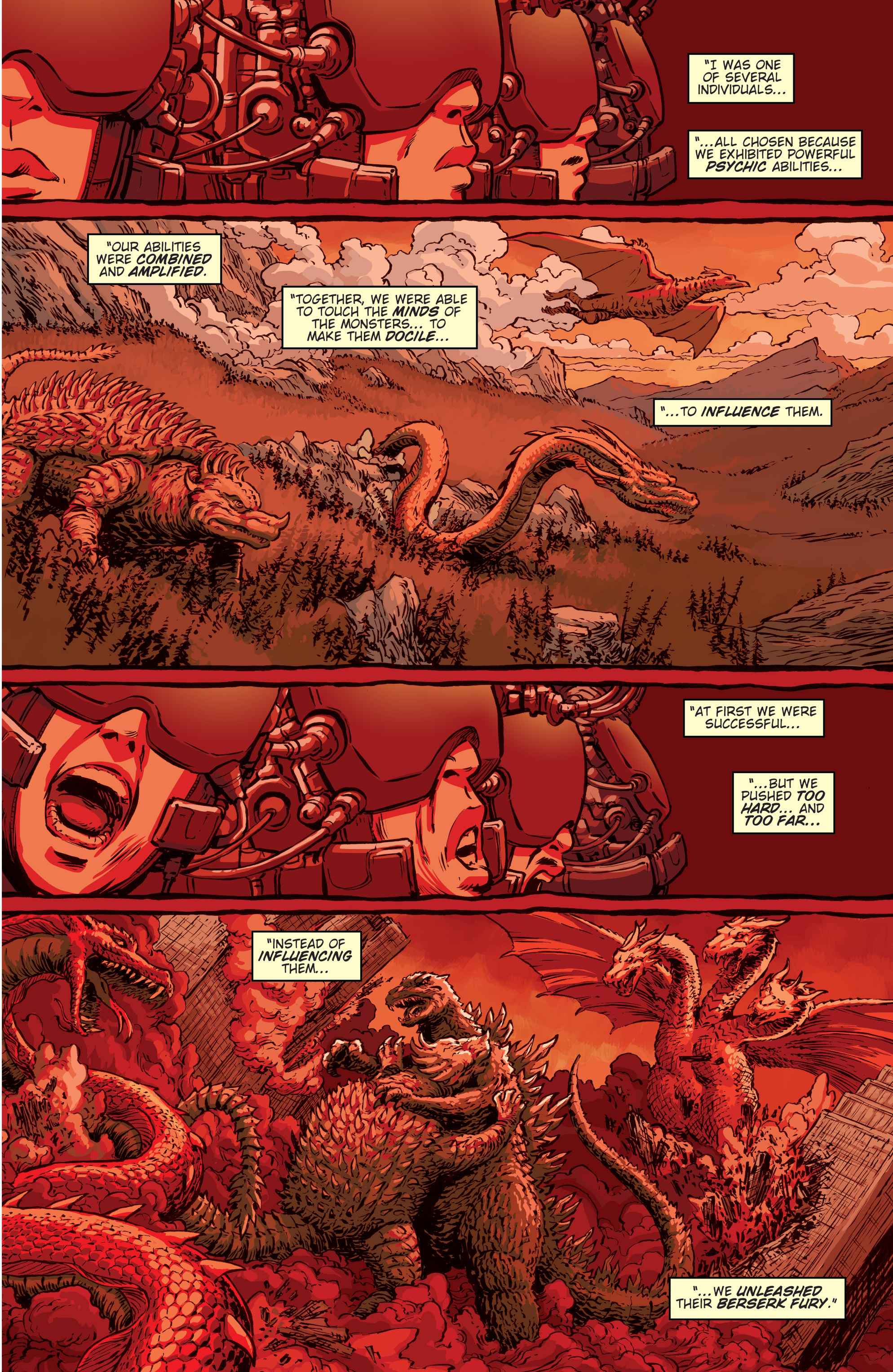 Read online Godzilla: Cataclysm comic -  Issue #4 - 14