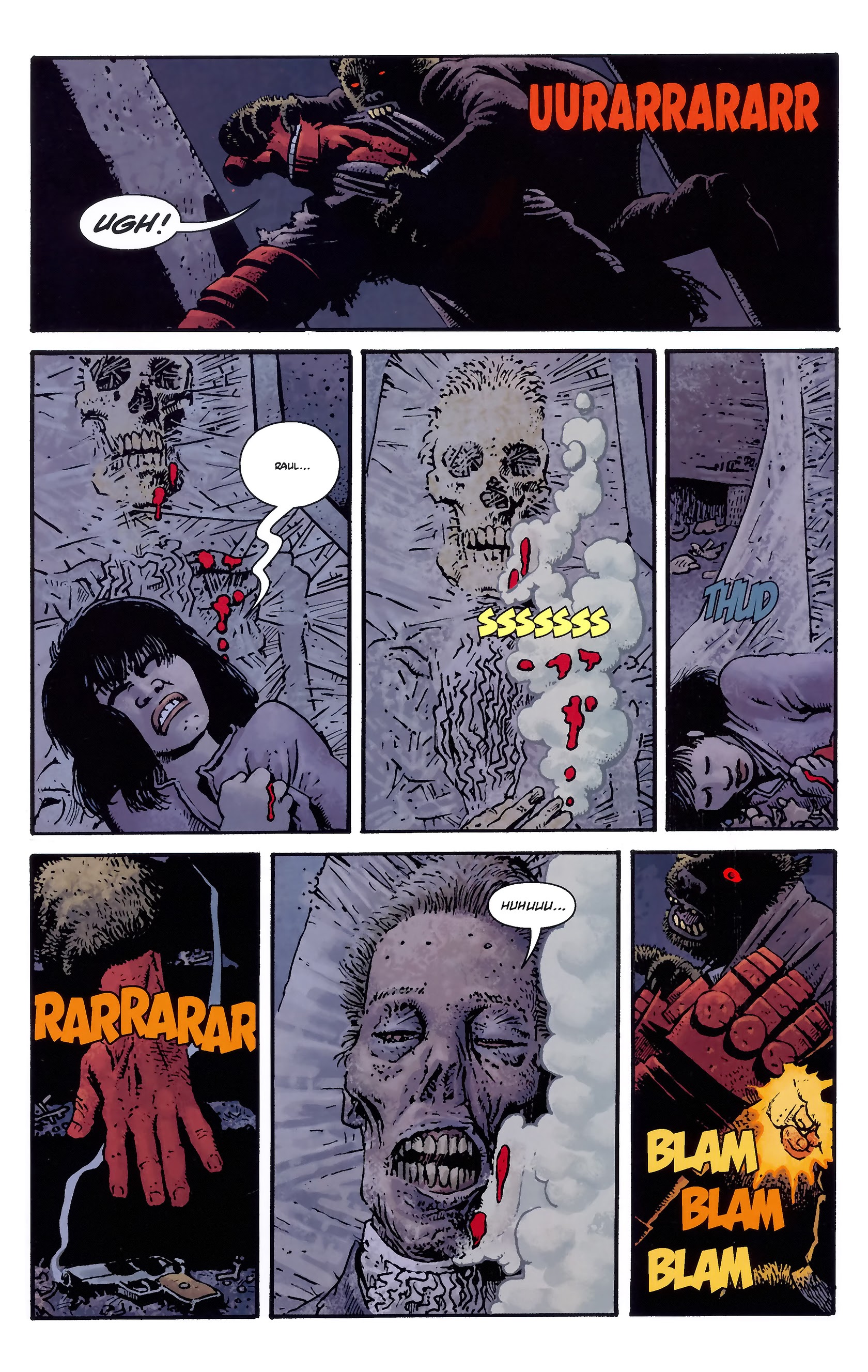 Read online Hellboy: House of the Living Dead comic -  Issue # TPB - 42