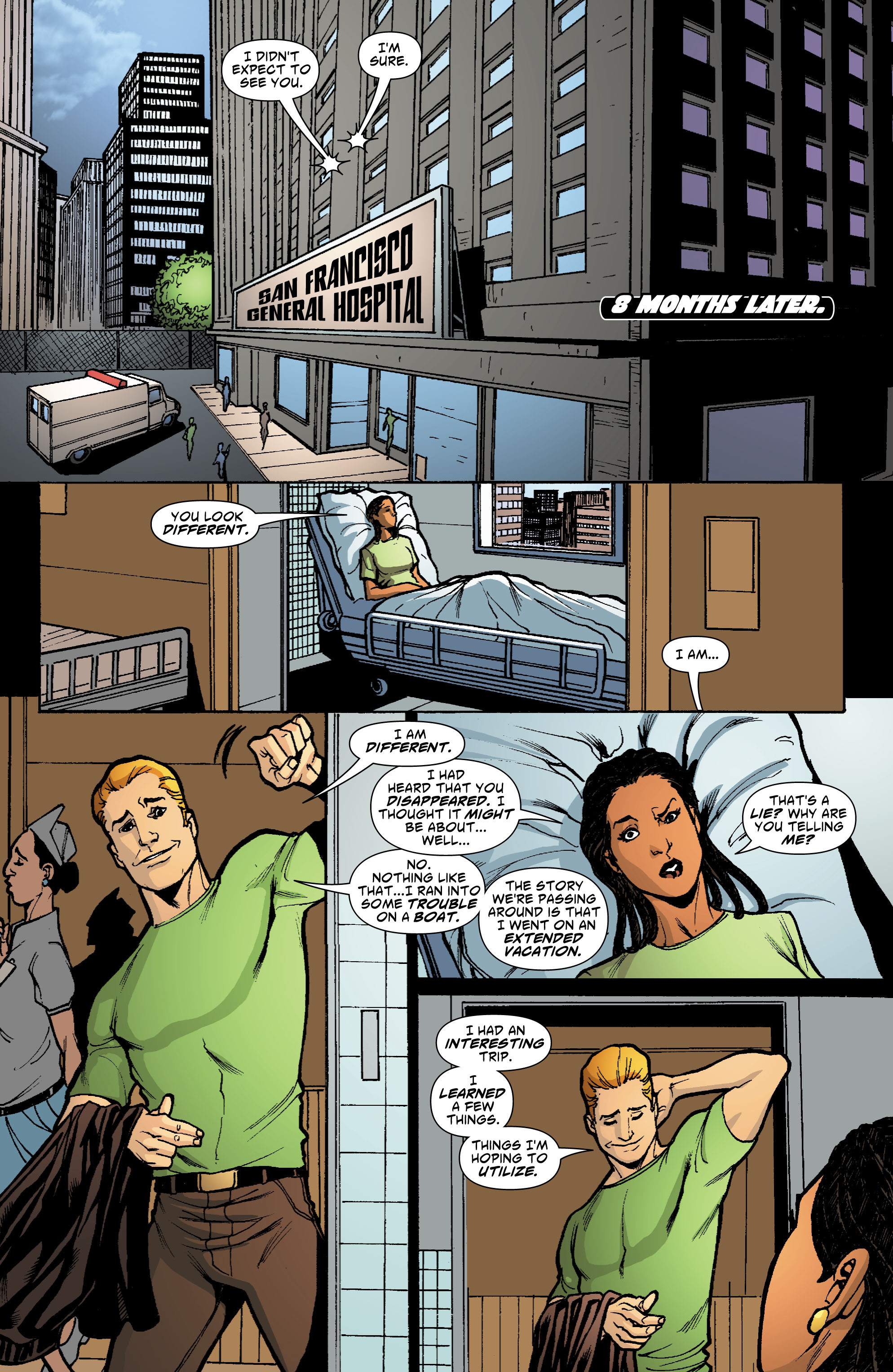Read online Green Arrow/Black Canary comic -  Issue #5 - 8