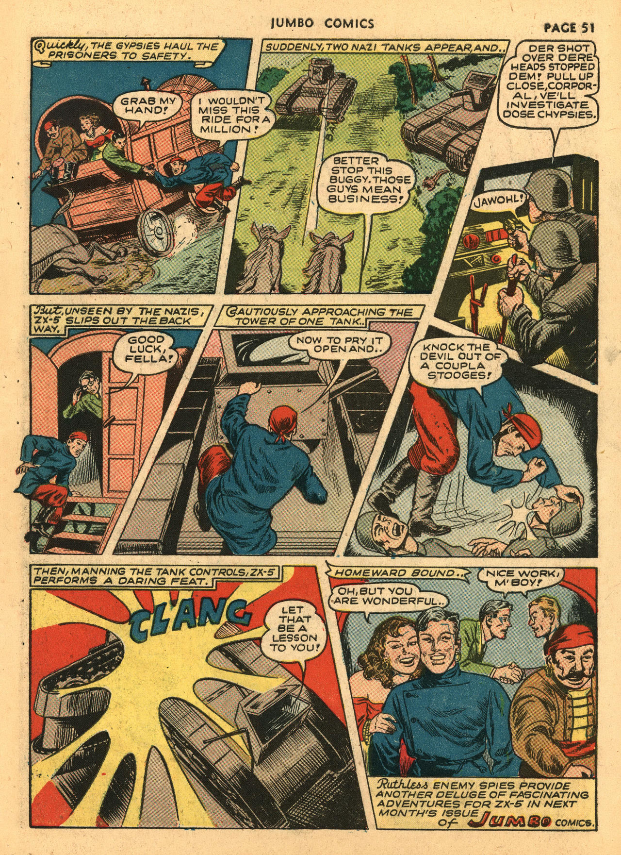 Read online Jumbo Comics comic -  Issue #40 - 53