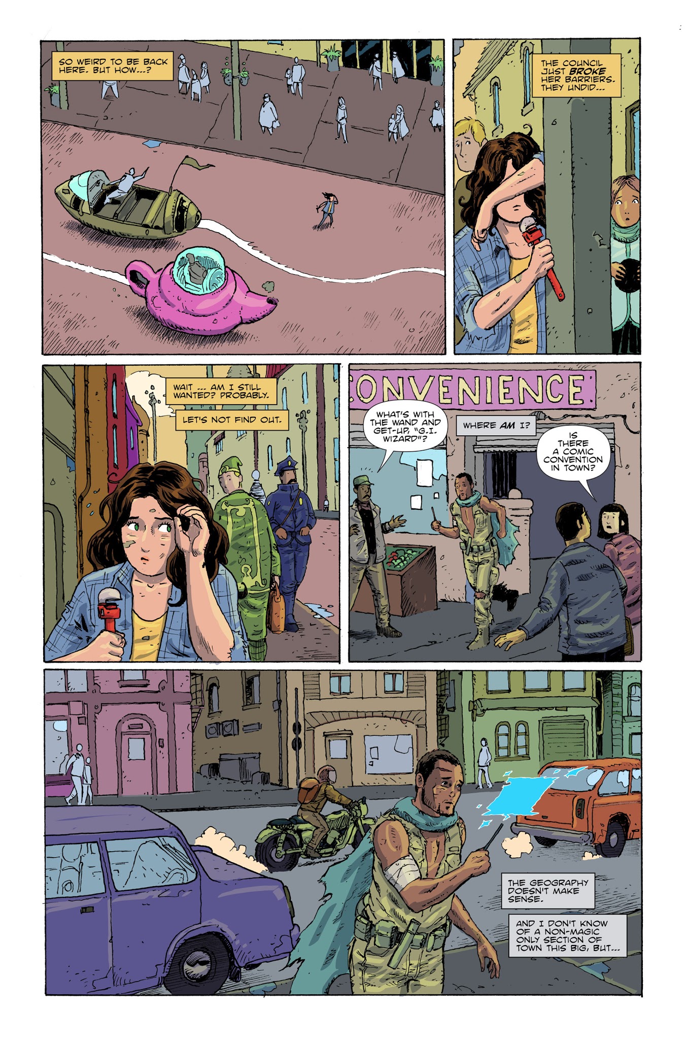 Read online Amelia Cole and the Impossible Fate comic -  Issue #1 - 7