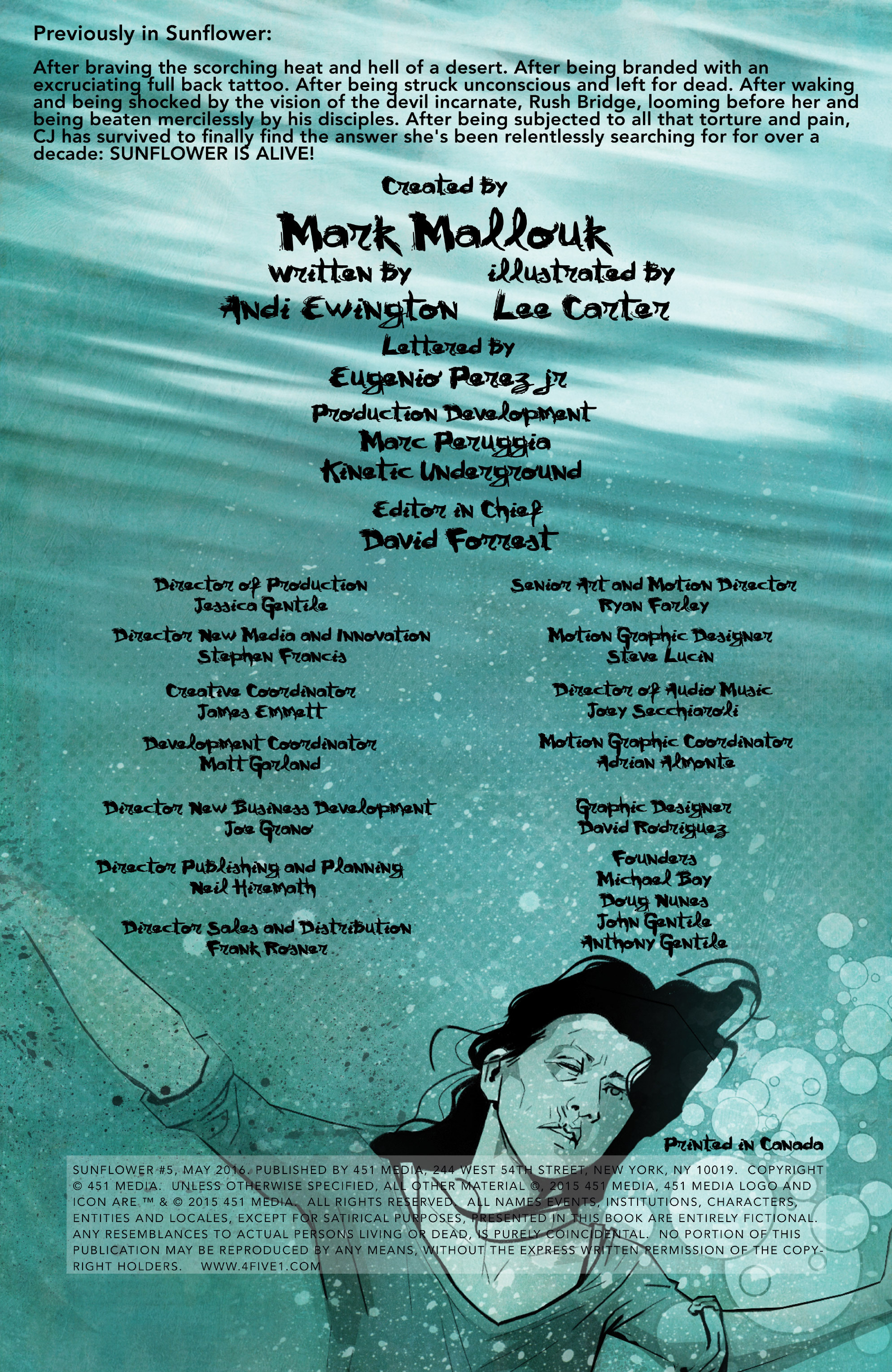 Read online Sunflower (2016) comic -  Issue #5 - 2