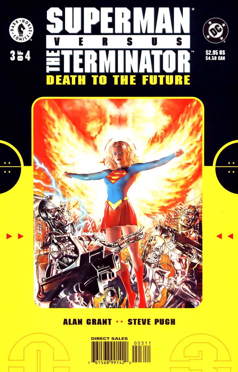 Read online Superman vs. The Terminator: Death to the Future comic -  Issue #3 - 1