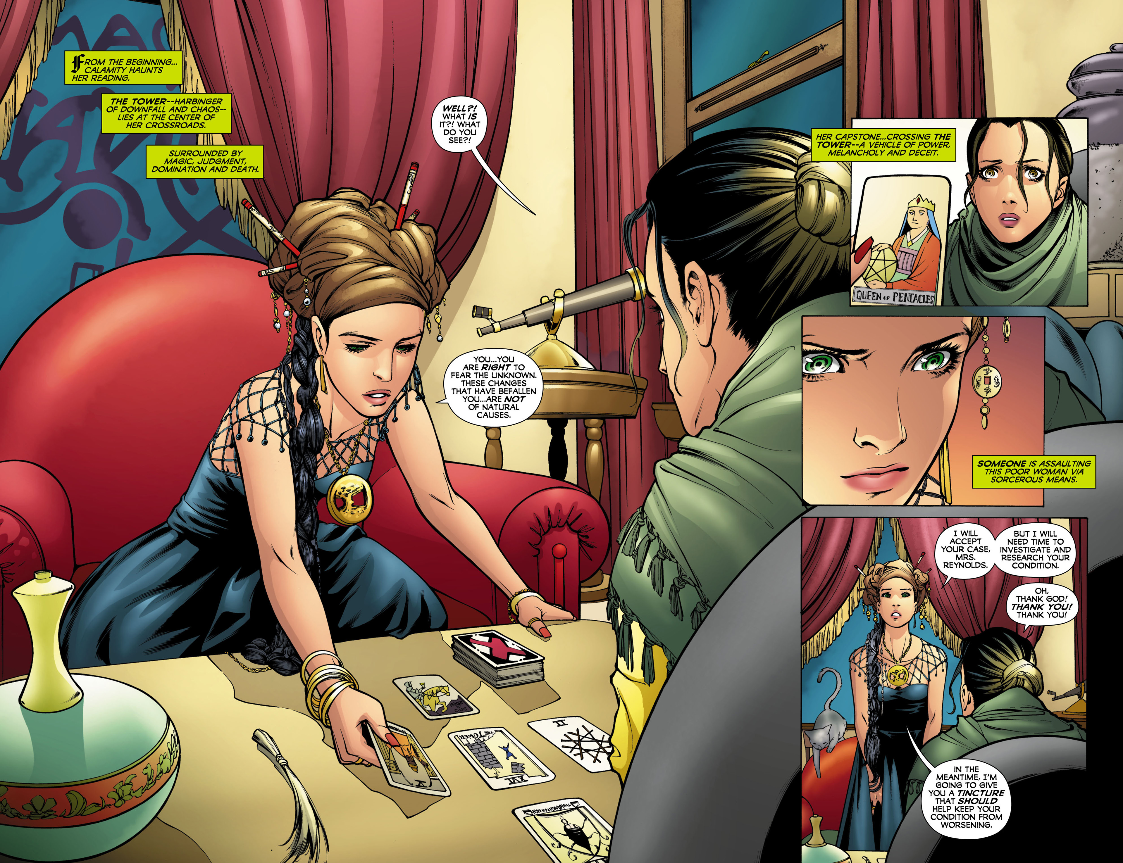 Read online Madame Xanadu comic -  Issue #16 - 21