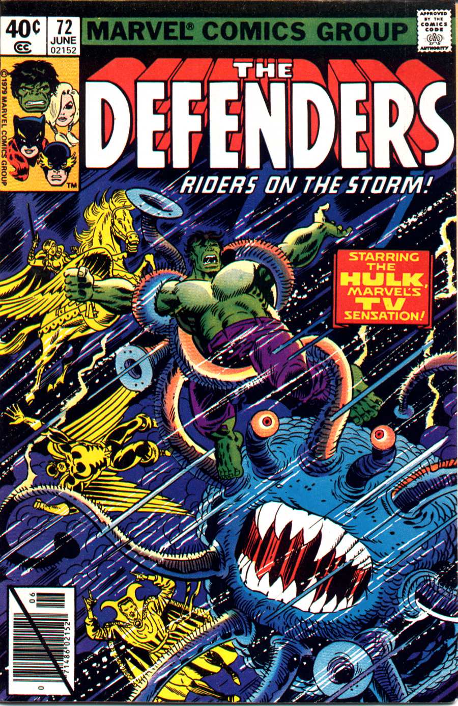 Read online The Defenders (1972) comic -  Issue #72 - 1