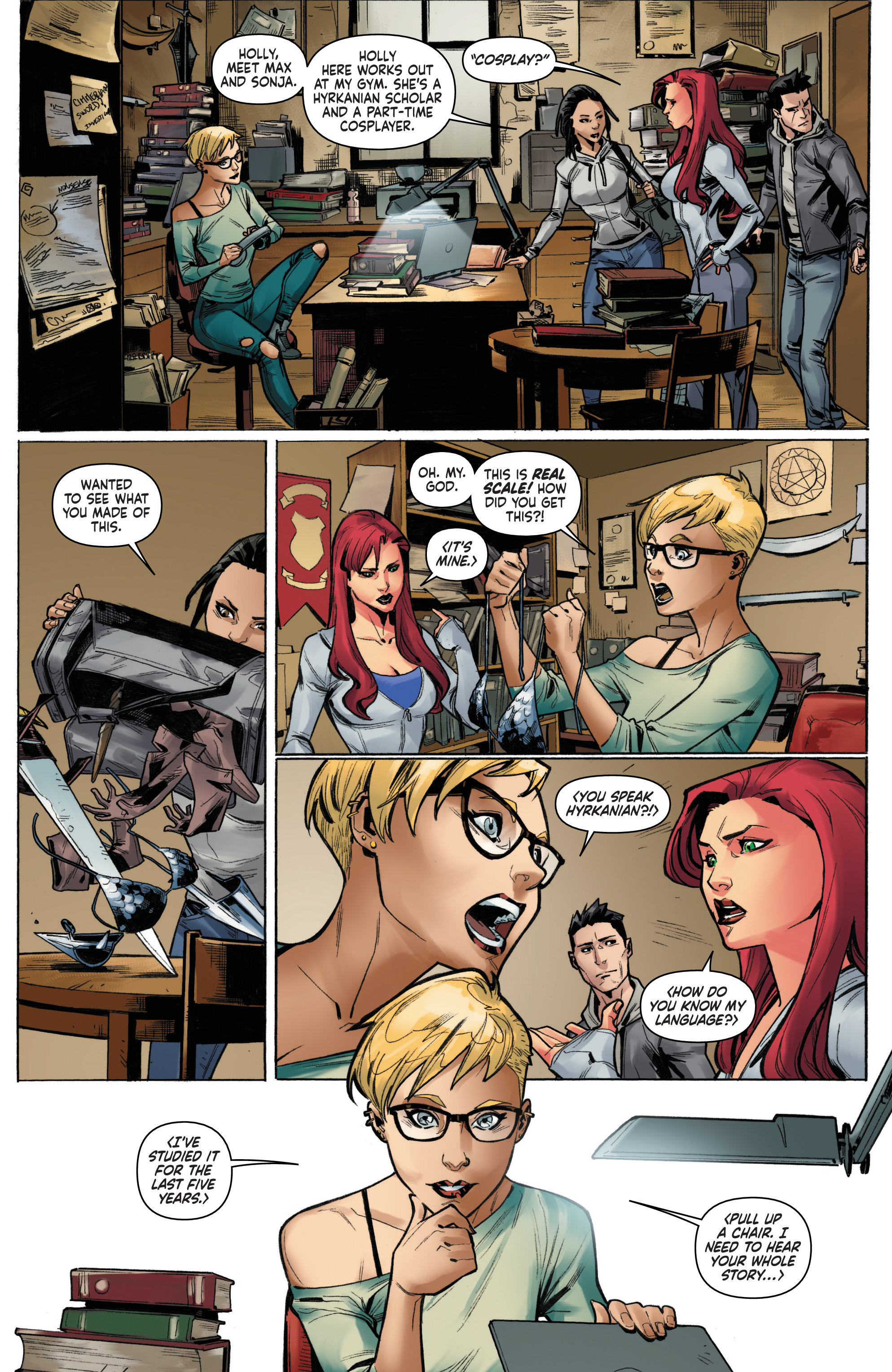 Read online Red Sonja Vol. 4 comic -  Issue #3 - 16