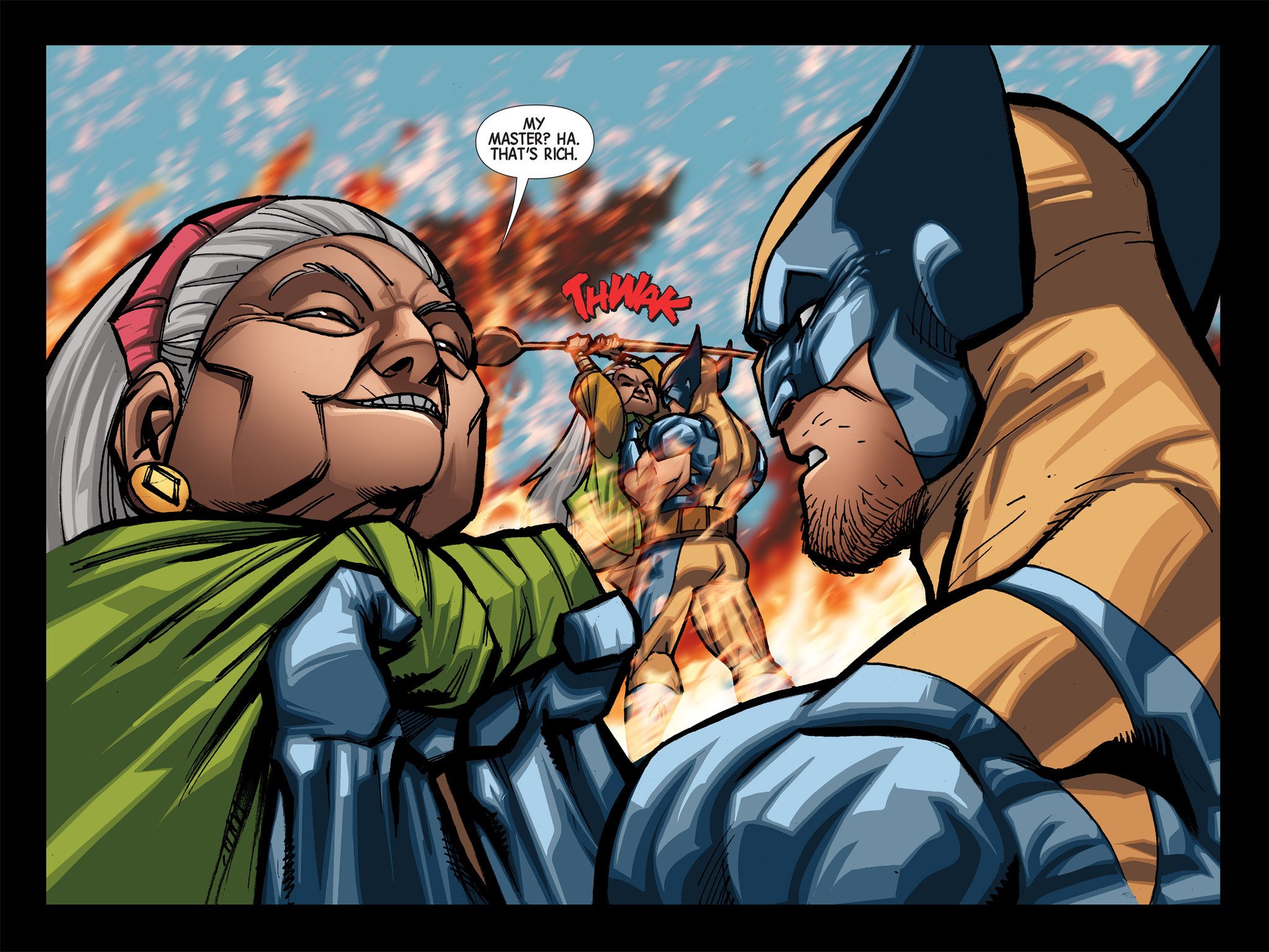 Read online Wolverine: Japan's Most Wanted comic -  Issue #9 - 12