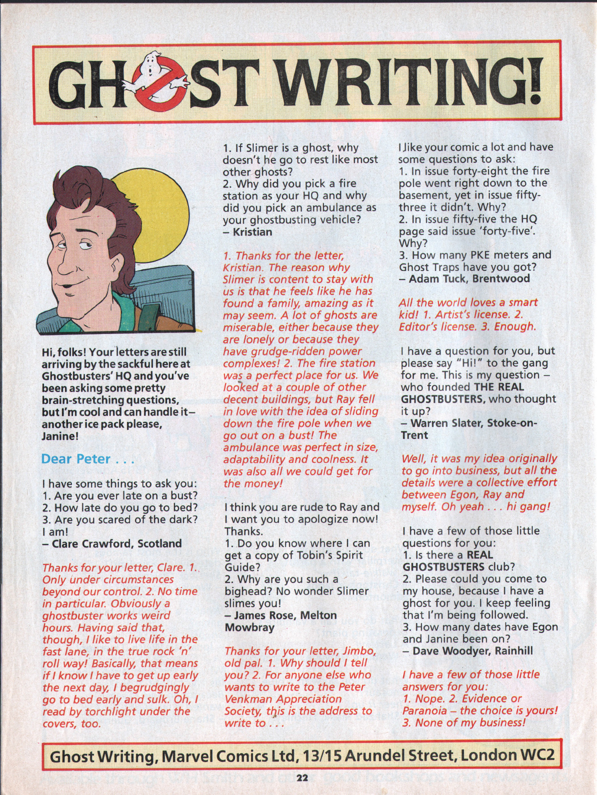 Read online The Real Ghostbusters comic -  Issue #79 - 22