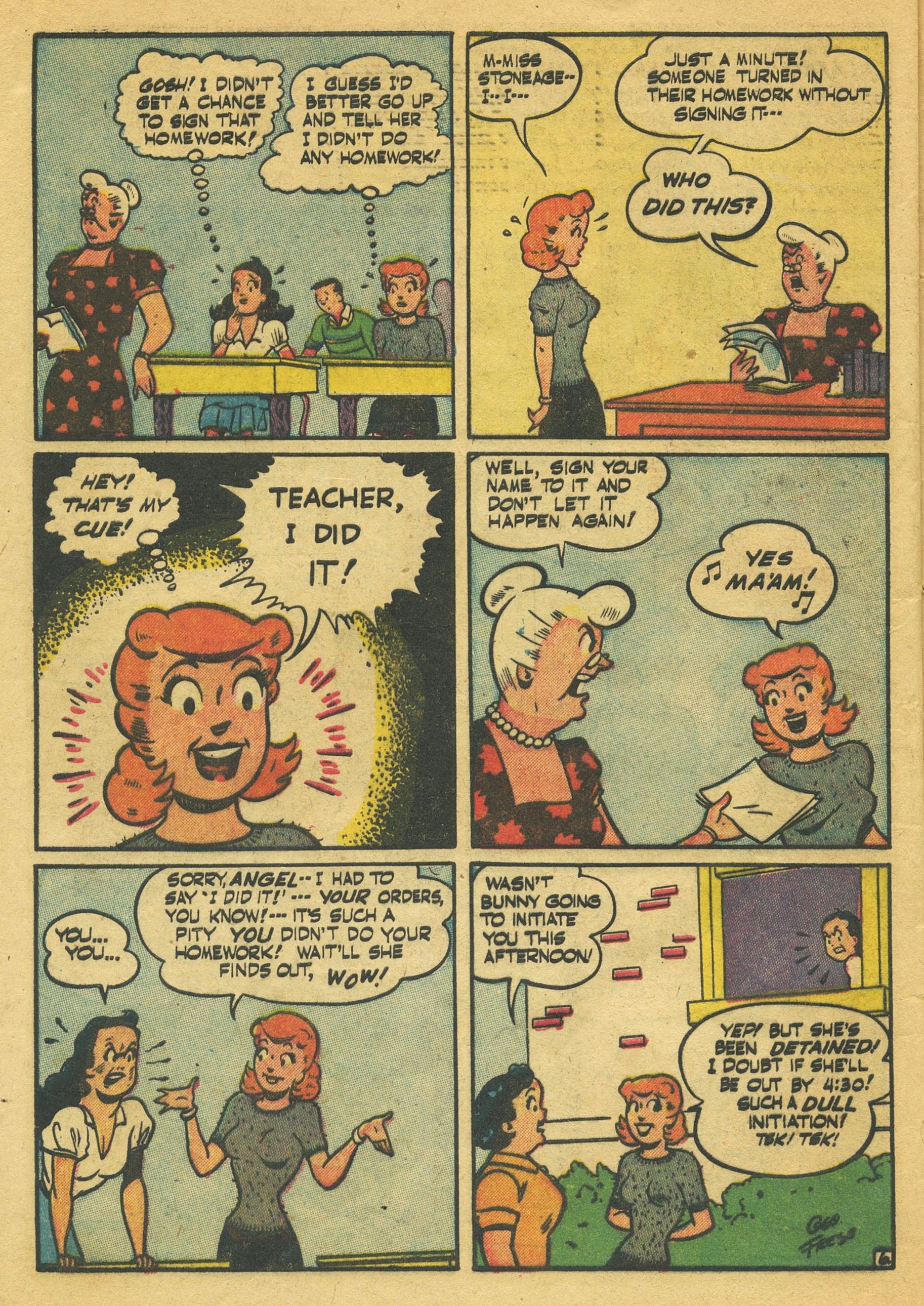 Read online Ginger comic -  Issue #2 - 32