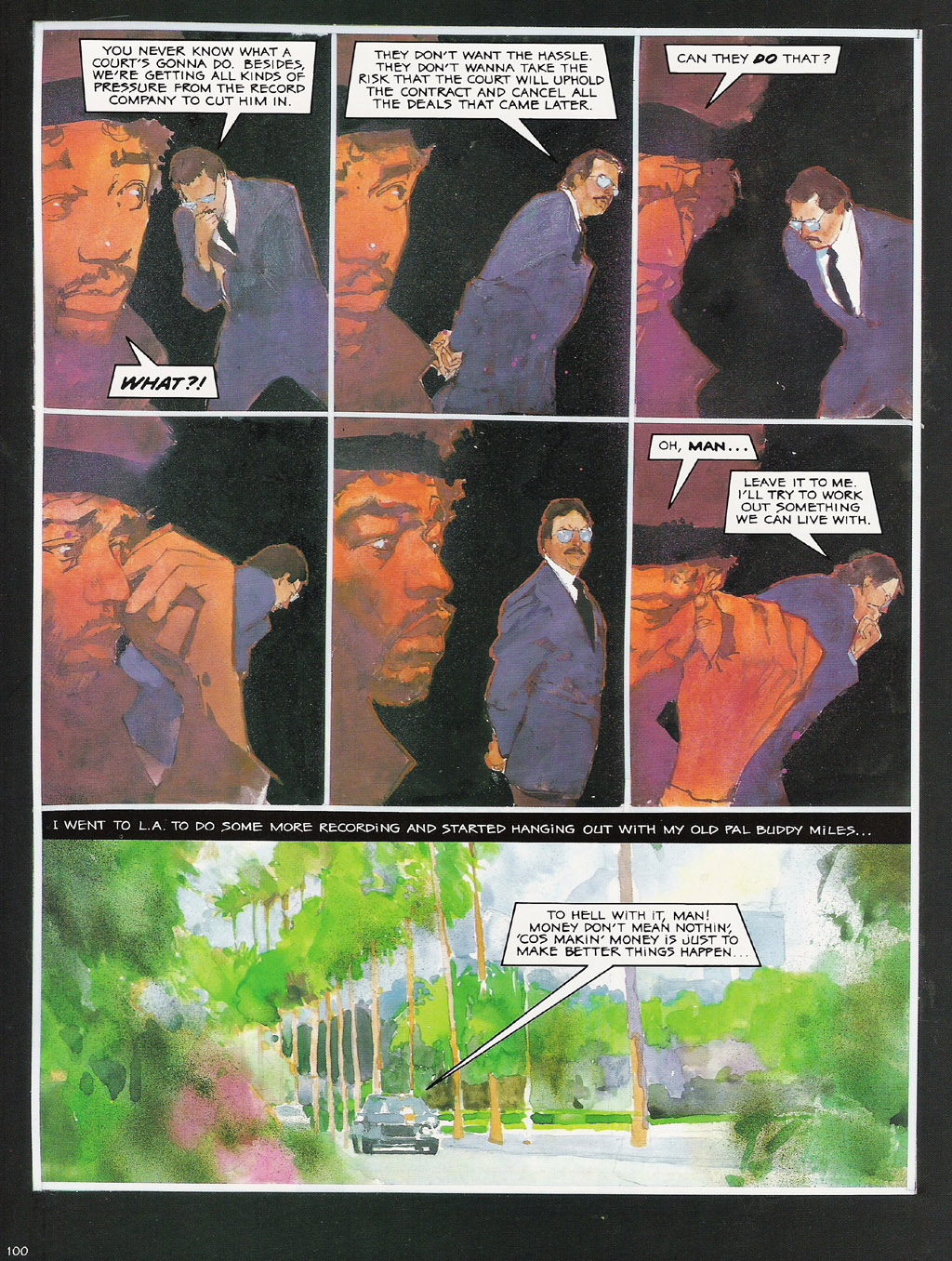 Voodoo Child - The Illustrated Legend of Jimi Hendrix issue TPB - Page 103