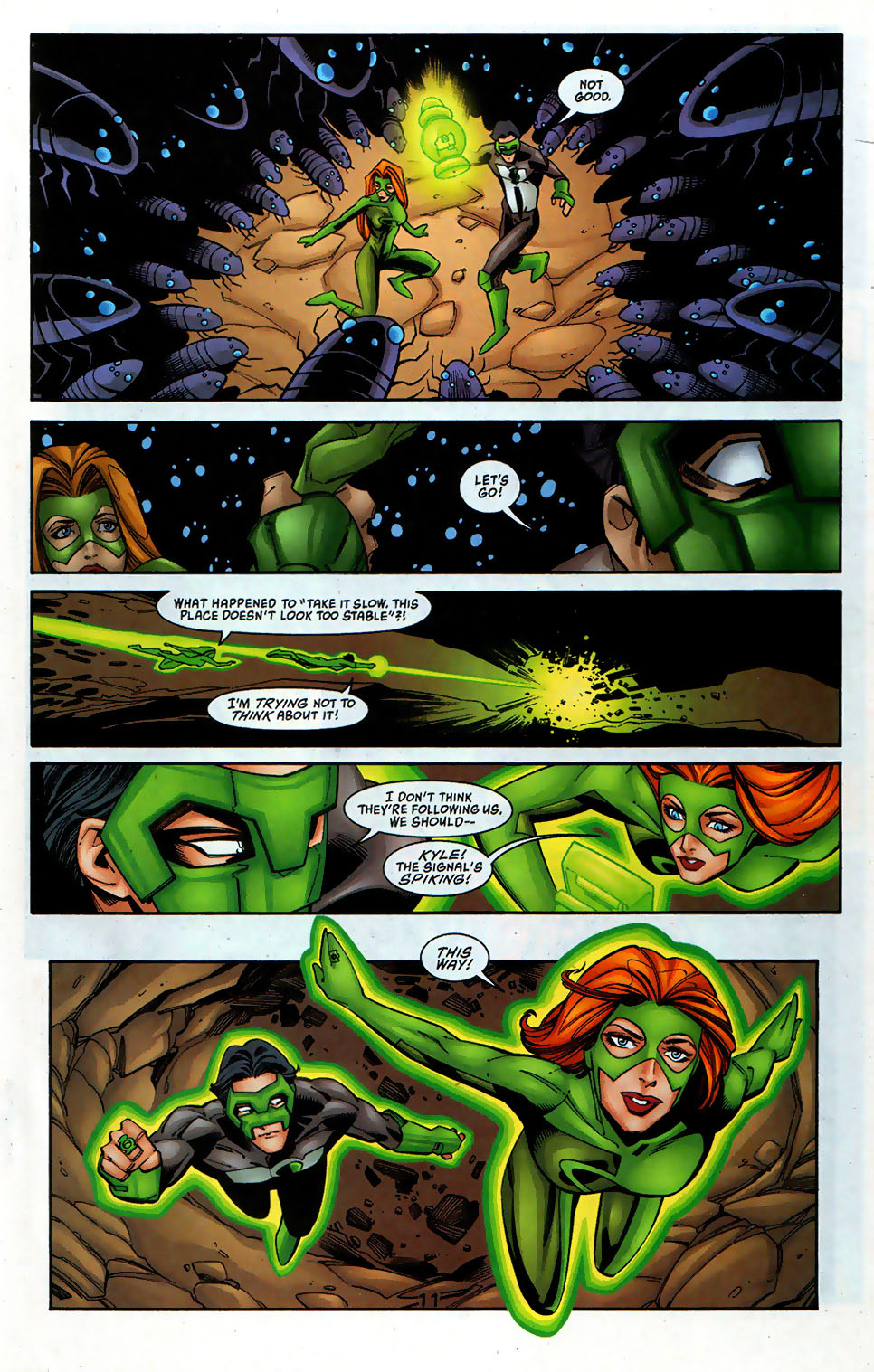 Read online Green Lantern: Circle of Fire comic -  Issue #6 - 12