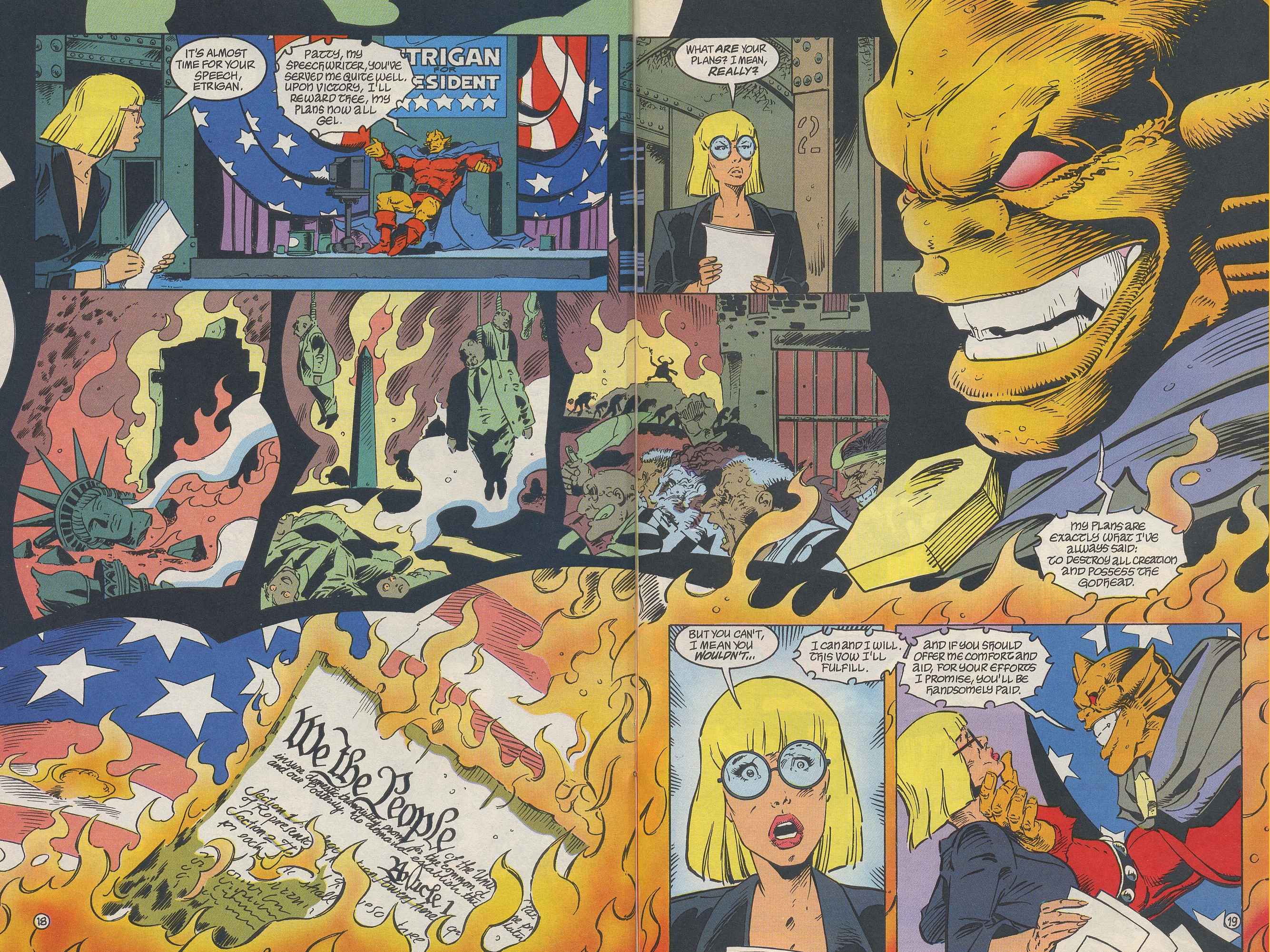 Read online The Demon (1990) comic -  Issue #29 - 19