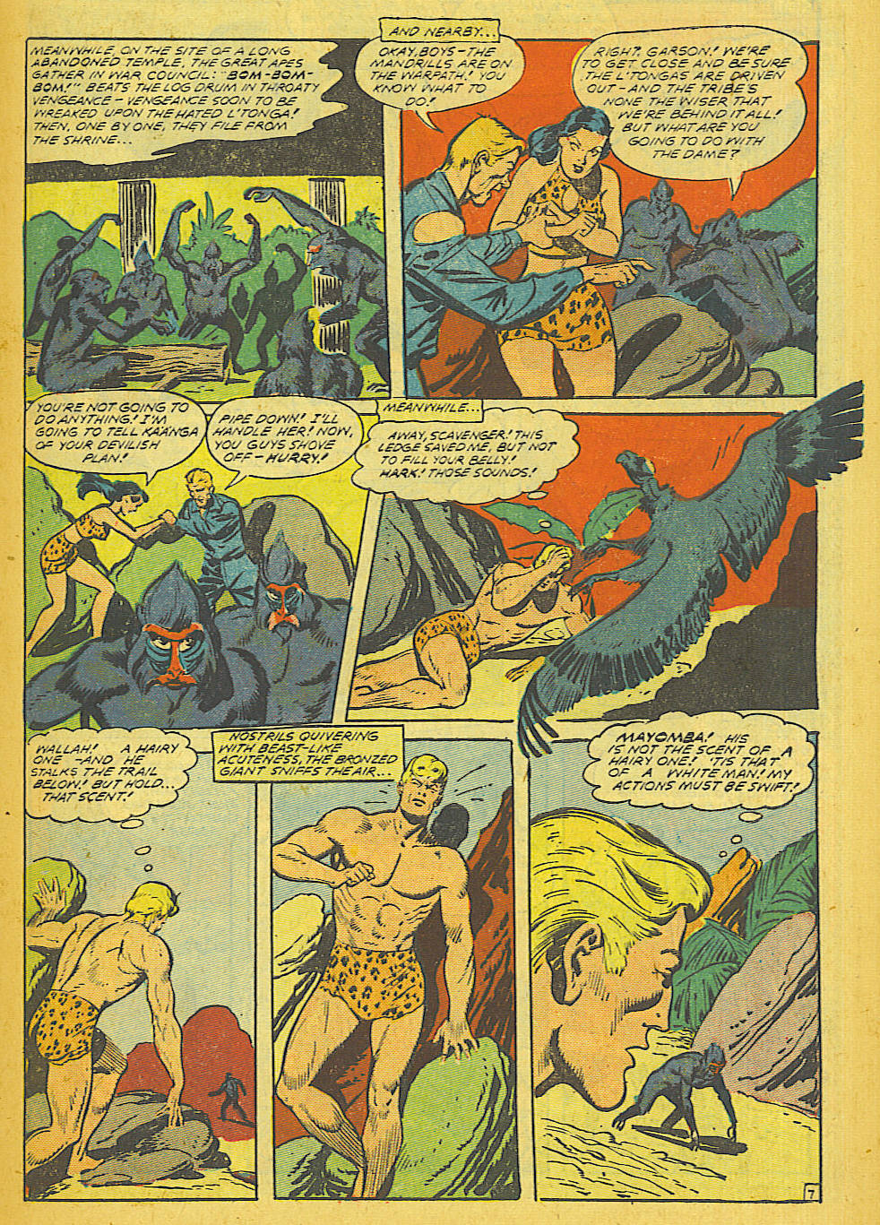 Read online Jungle Comics comic -  Issue #110 - 9