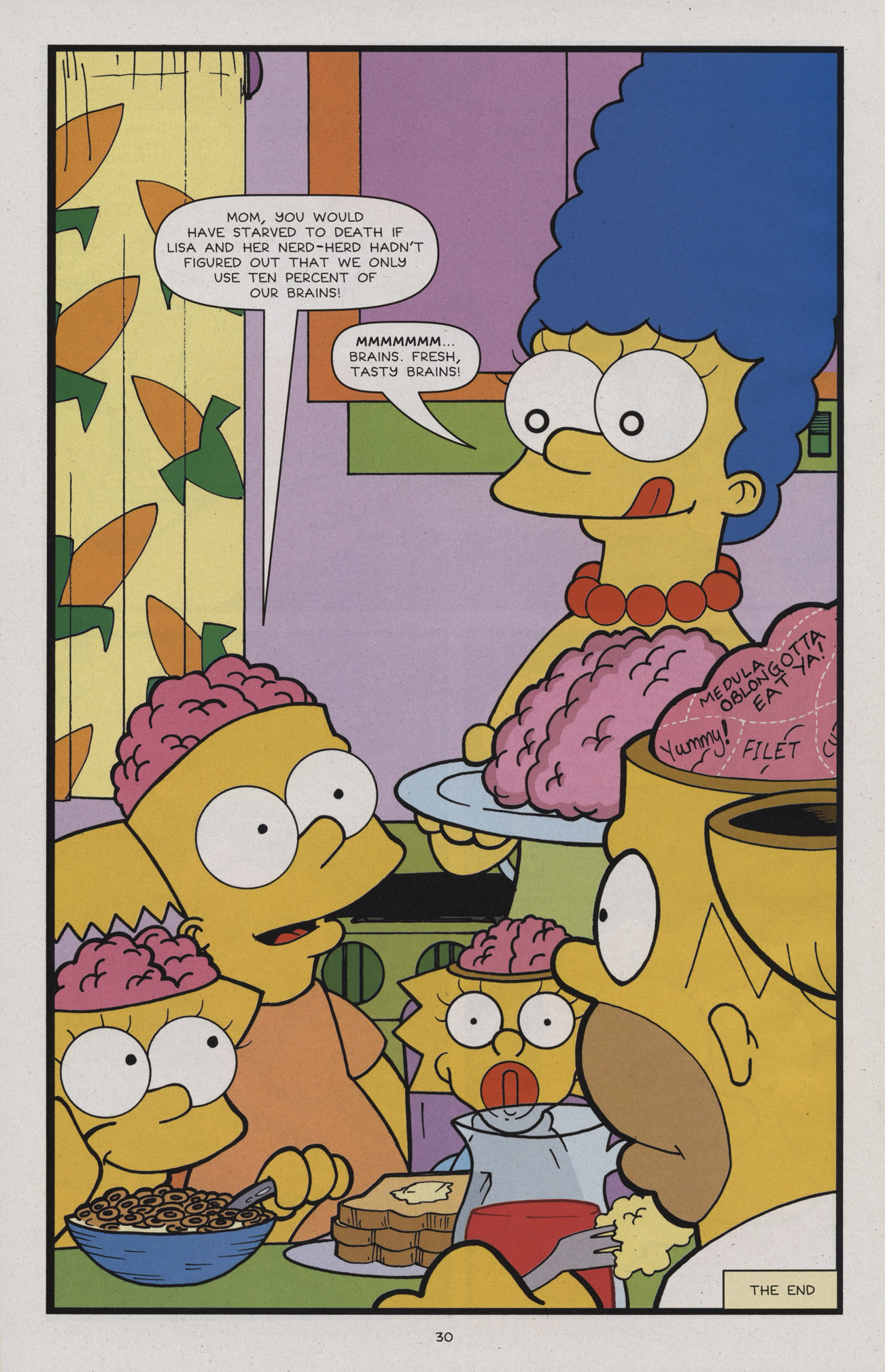 Read online Treehouse of Horror comic -  Issue #17 - 31