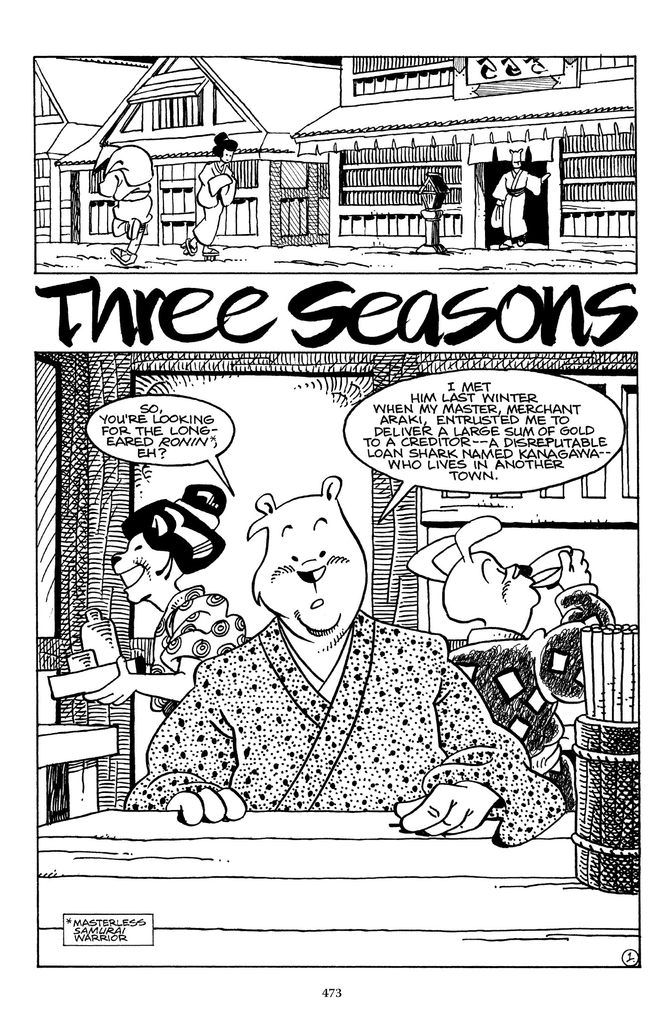 Read online The Usagi Yojimbo Saga comic -  Issue # TPB 3 - 468