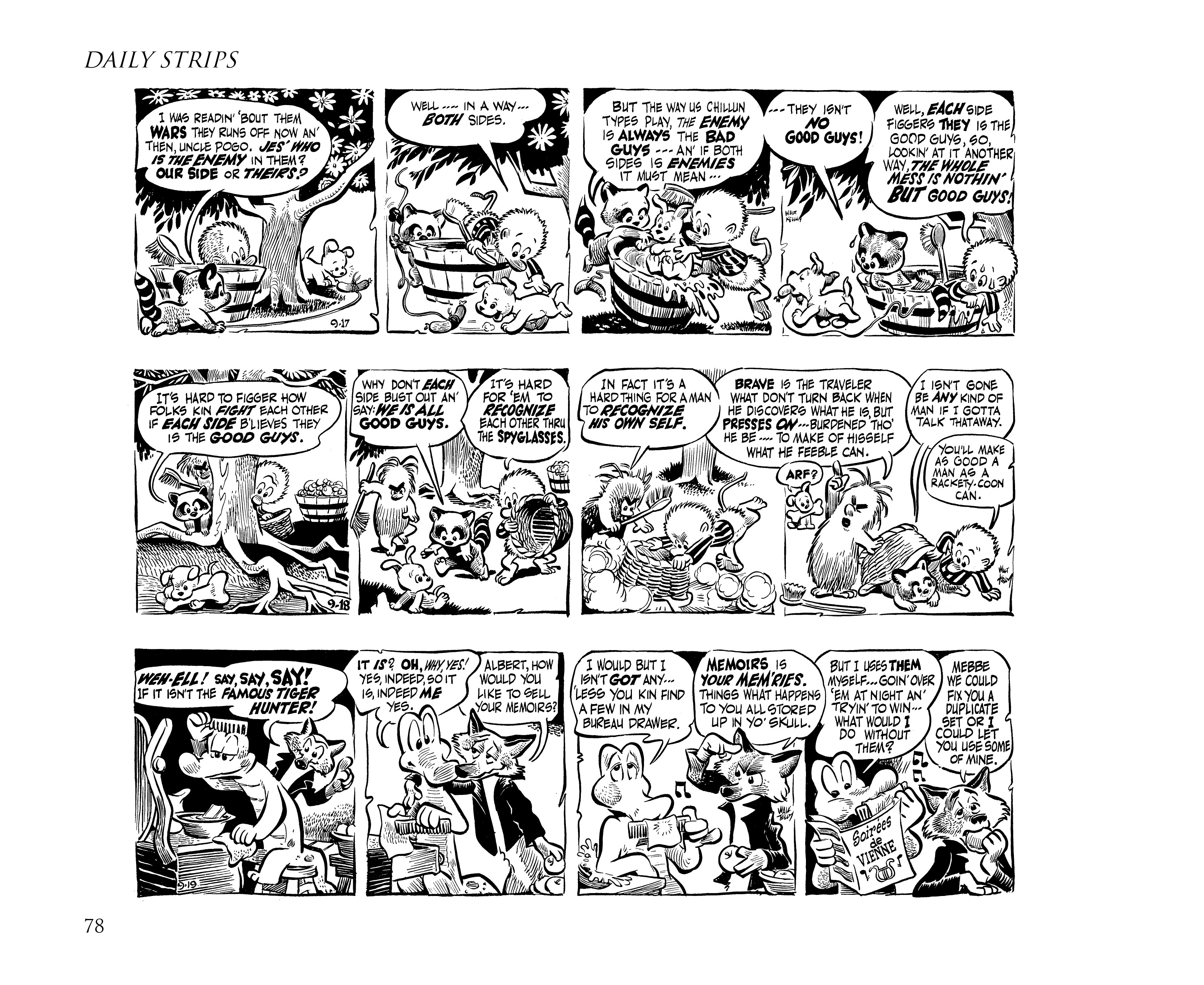 Read online Pogo by Walt Kelly: The Complete Syndicated Comic Strips comic -  Issue # TPB 2 (Part 1) - 96