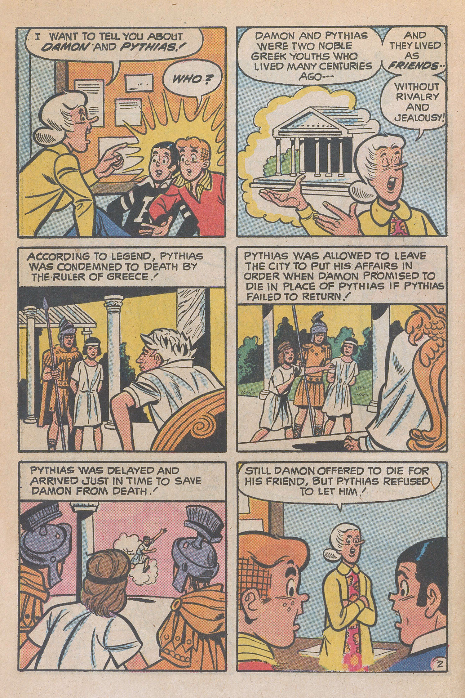 Read online Reggie and Me (1966) comic -  Issue #55 - 36