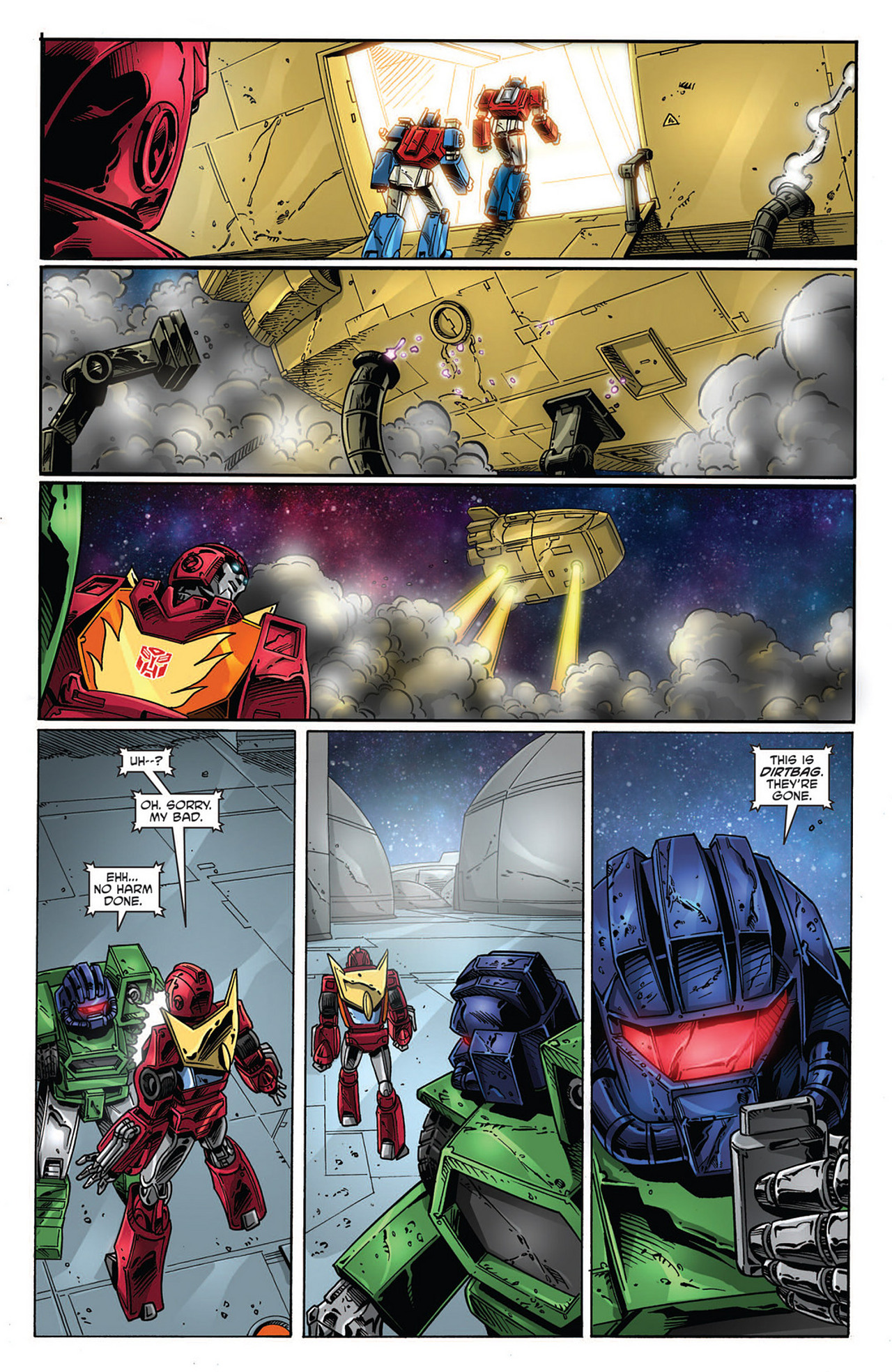 Read online The Transformers: Regeneration One comic -  Issue #83 - 21