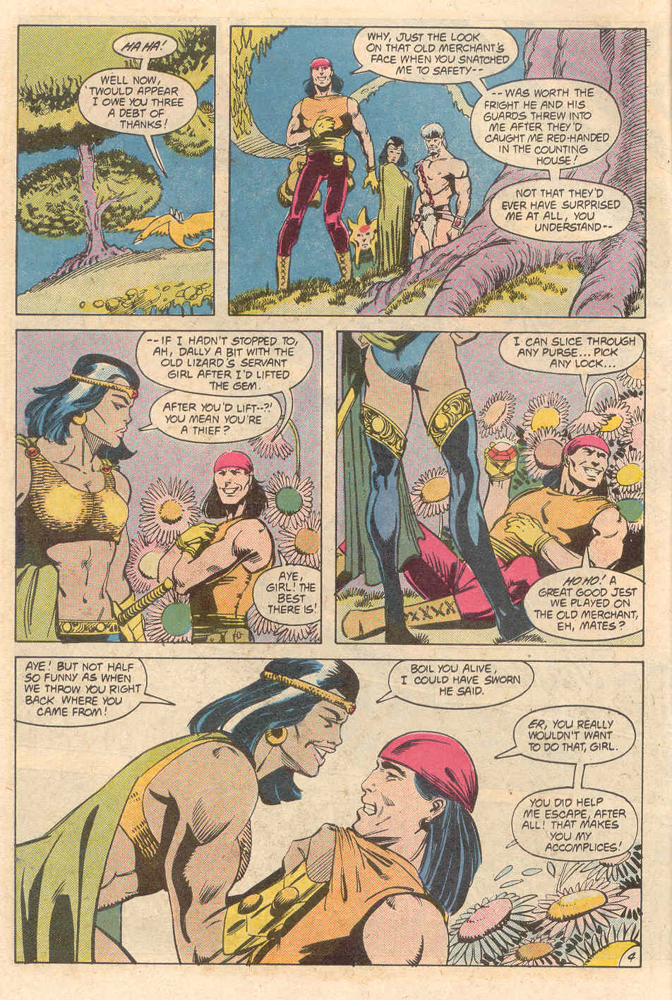 Read online Warlord (1976) comic -  Issue #133 - 4