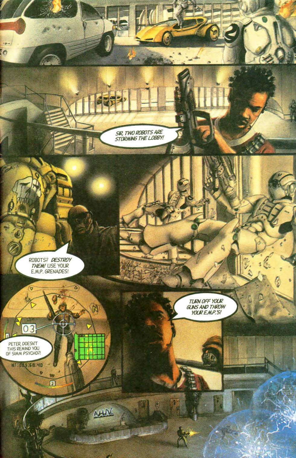 Read online Battlestar Galactica (1997) comic -  Issue #4 - 33