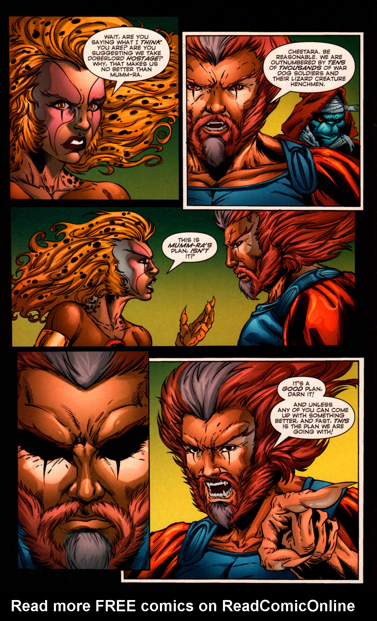 Read online ThunderCats: Dogs of War comic -  Issue #3 - 17