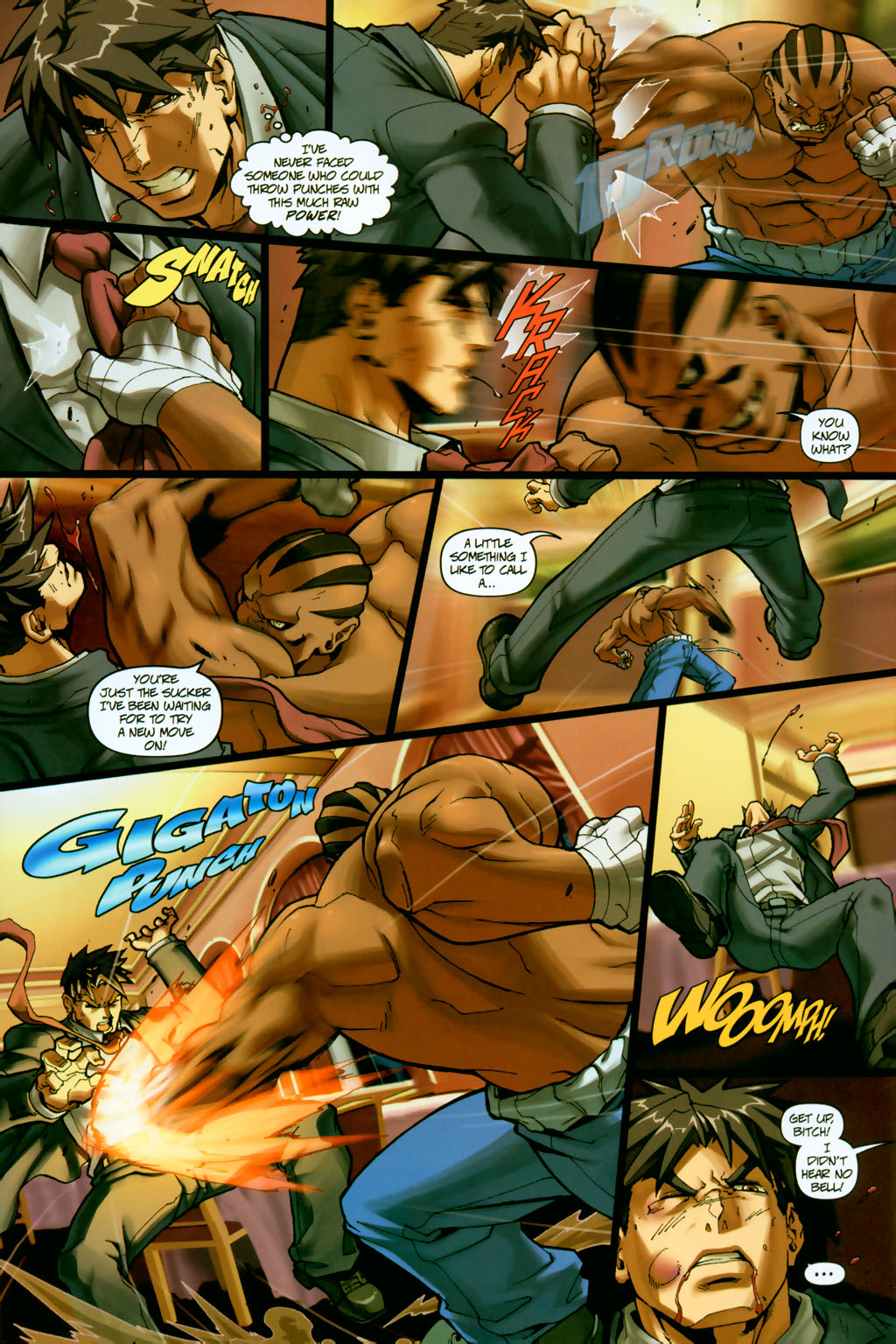 Read online Street Fighter (2003) comic -  Issue #14 - 8