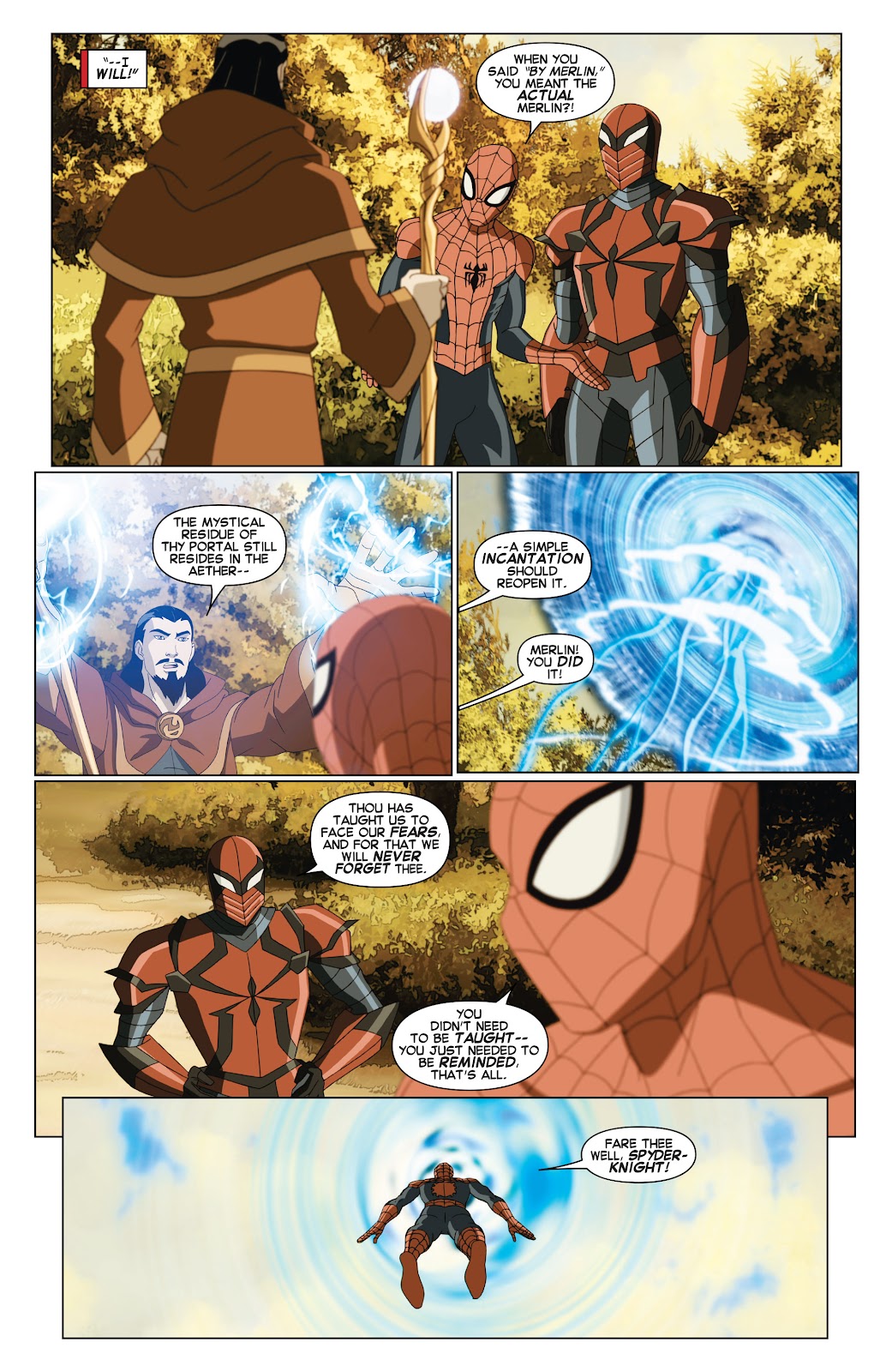 Marvel Universe Ultimate Spider-Man Spider-Verse issue 3 - Page 12