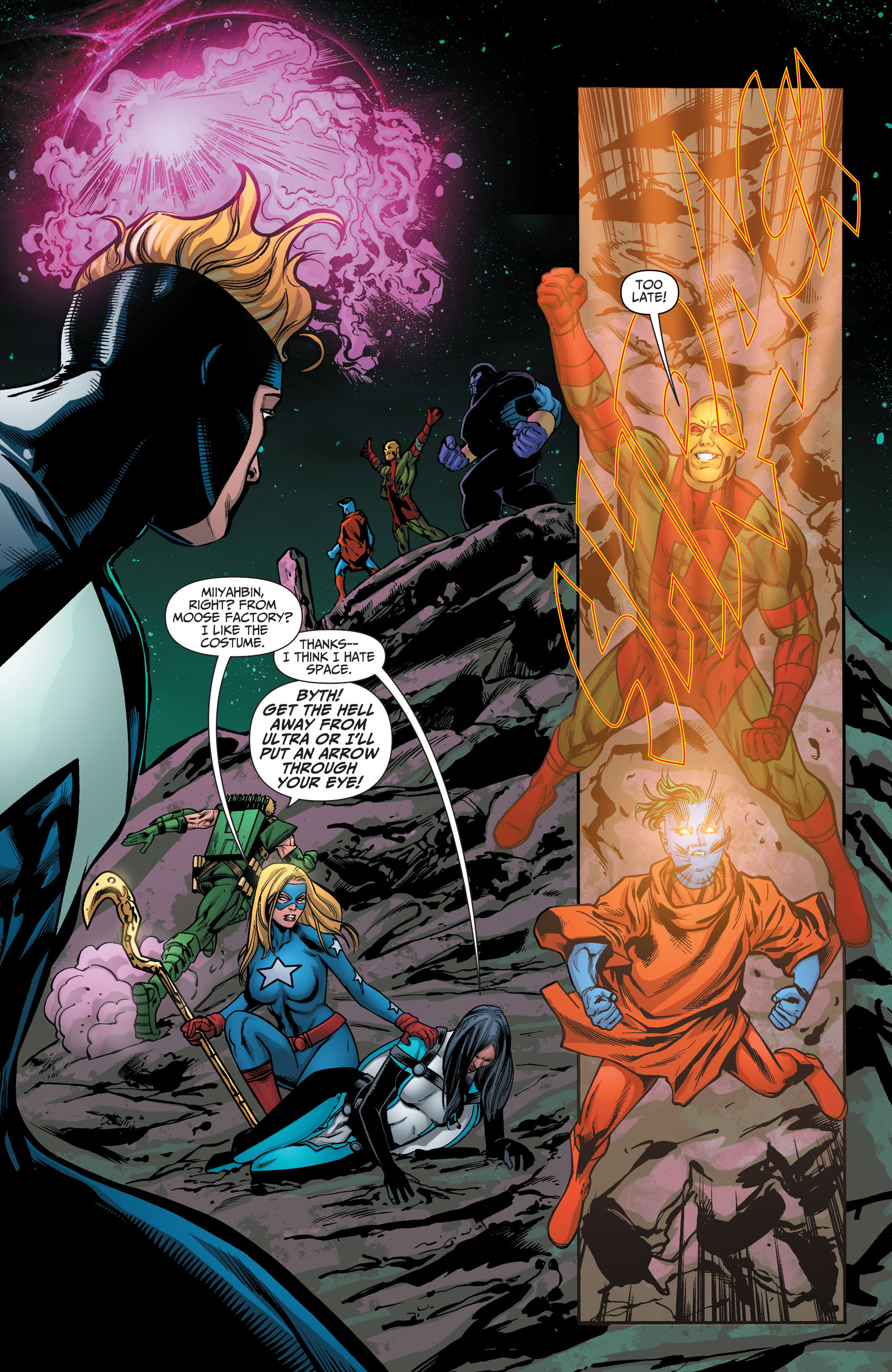 Read online Justice League United comic -  Issue #6 - 19