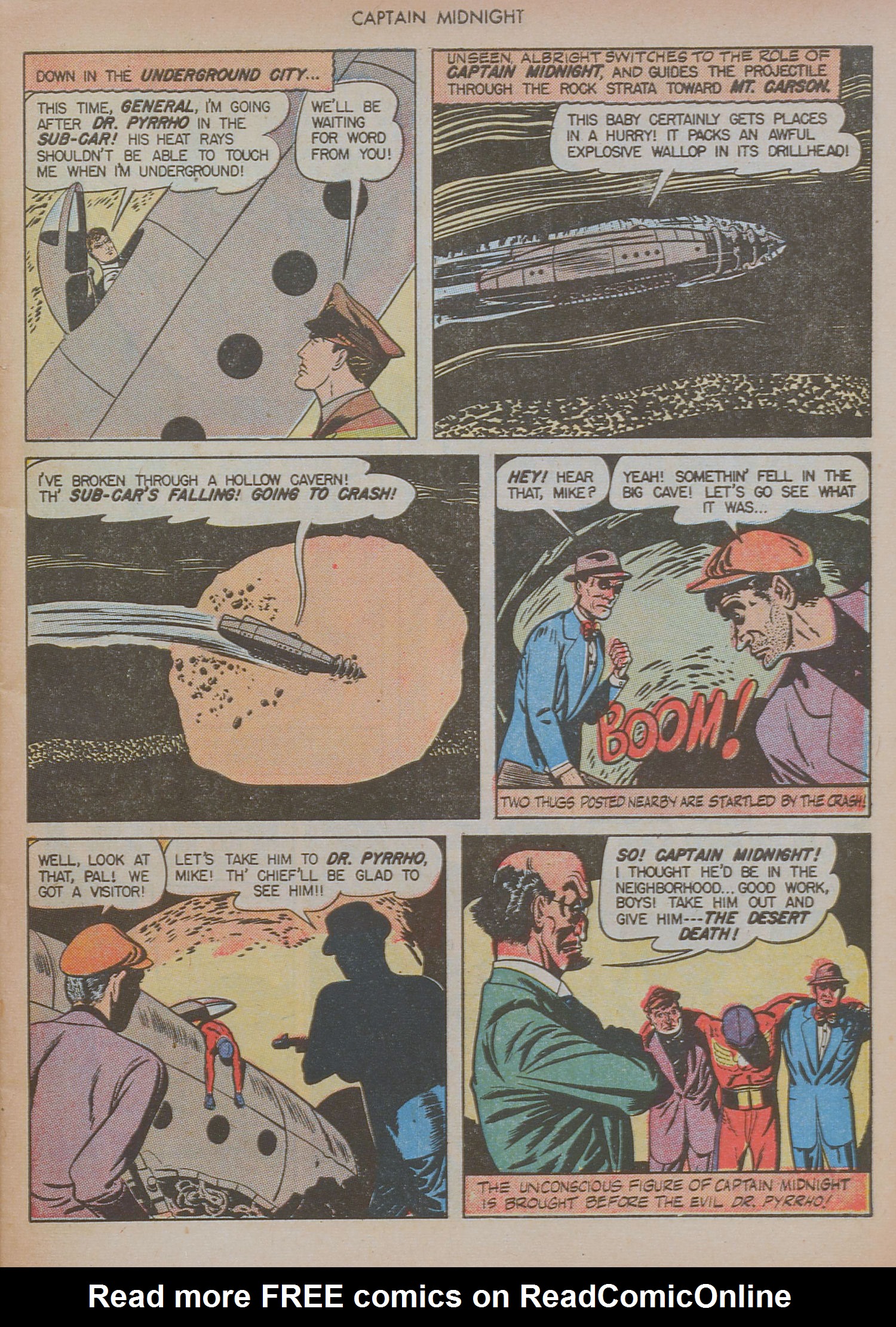 Read online Captain Midnight (1942) comic -  Issue #50 - 9