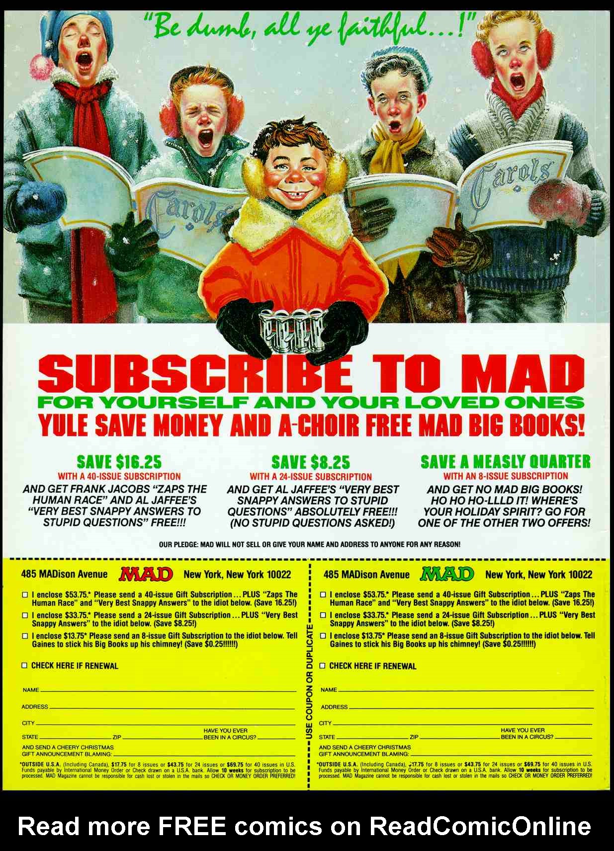 Read online MAD comic -  Issue #300 - 4