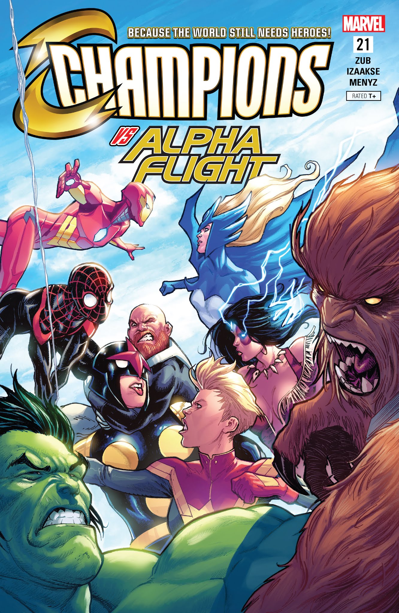 Read online Champions (2016) comic -  Issue #21 - 1