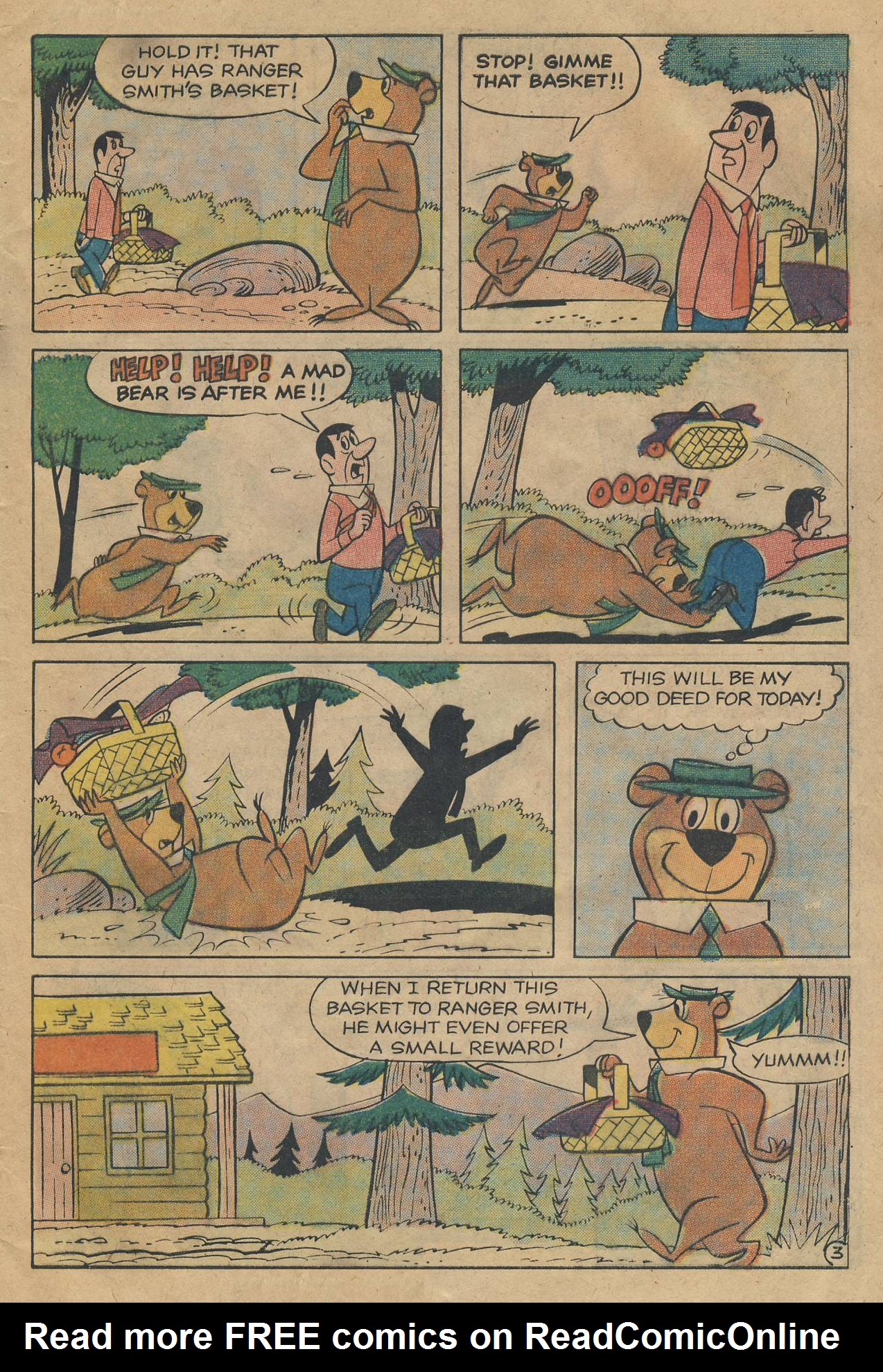 Read online Yogi Bear (1970) comic -  Issue #3 - 5