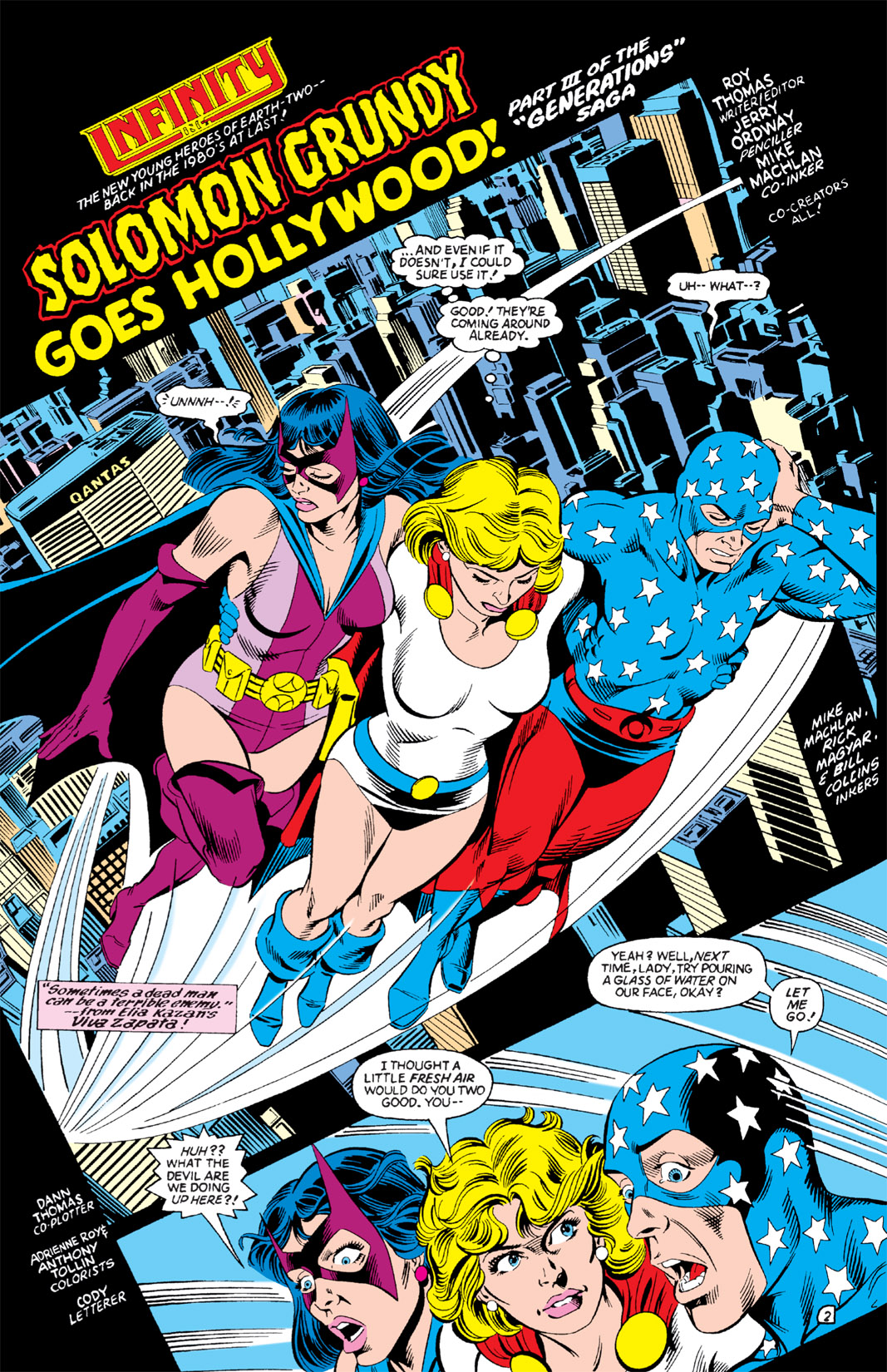 Read online Infinity Inc. (1984) comic -  Issue #3 - 3