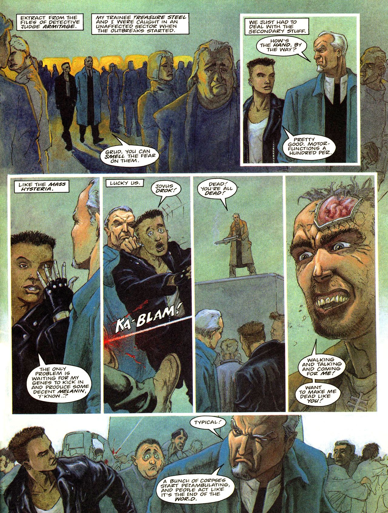 Read online Judge Dredd: The Megazine (vol. 2) comic -  Issue #63 - 45