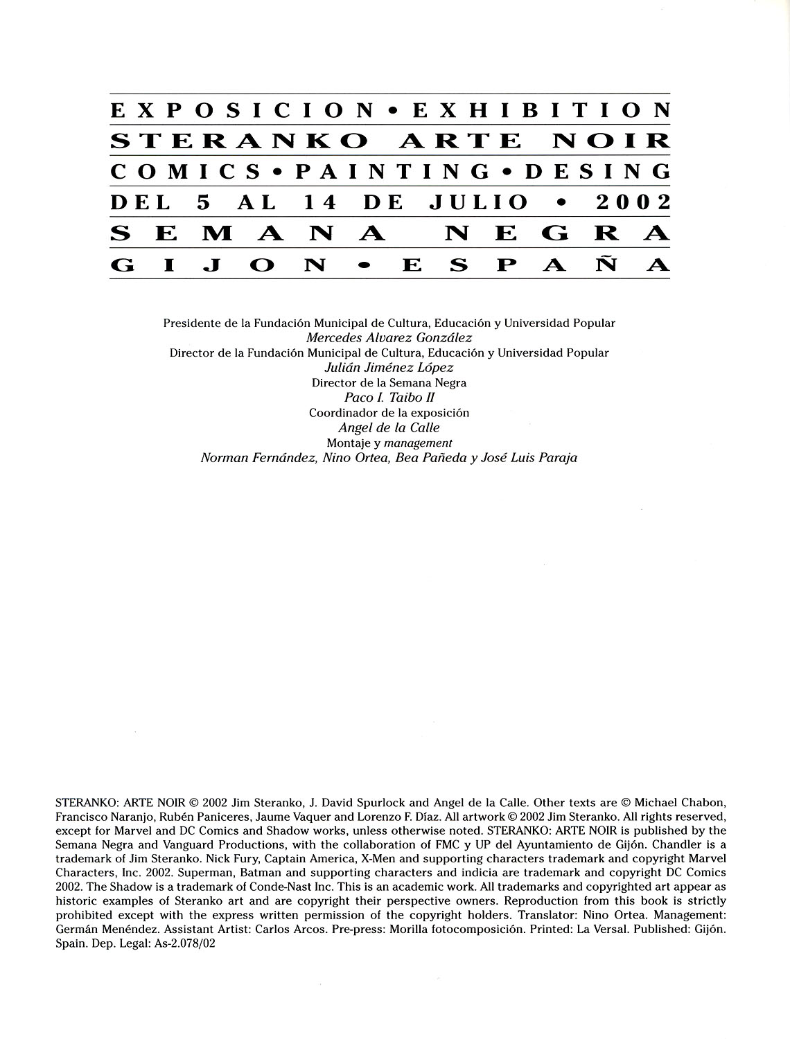 Read online Steranko: Arte Noir comic -  Issue # TPB (Part 1) - 4