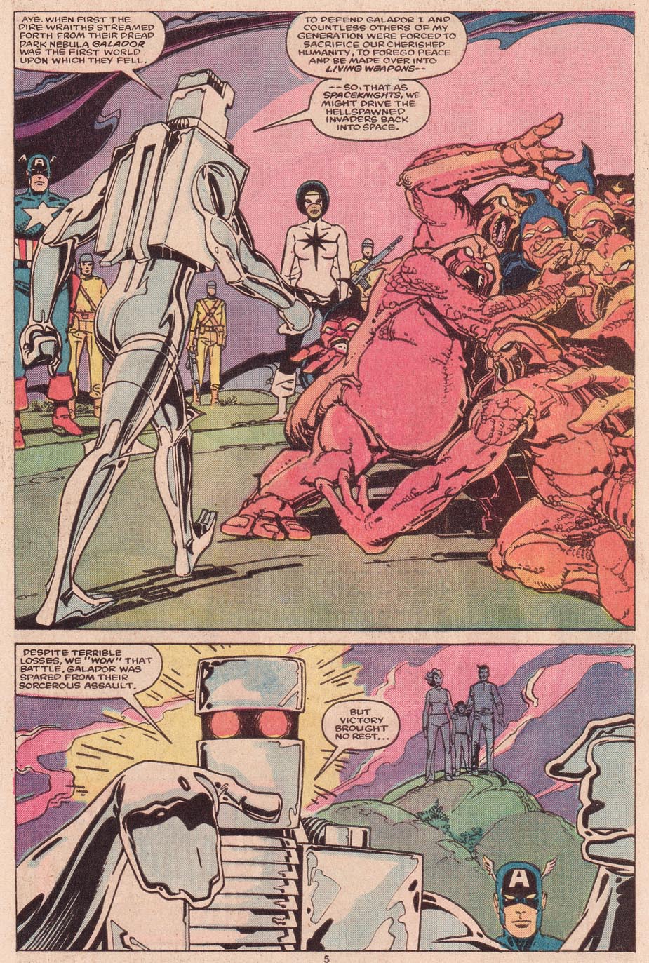 Read online ROM (1979) comic -  Issue #66 - 5