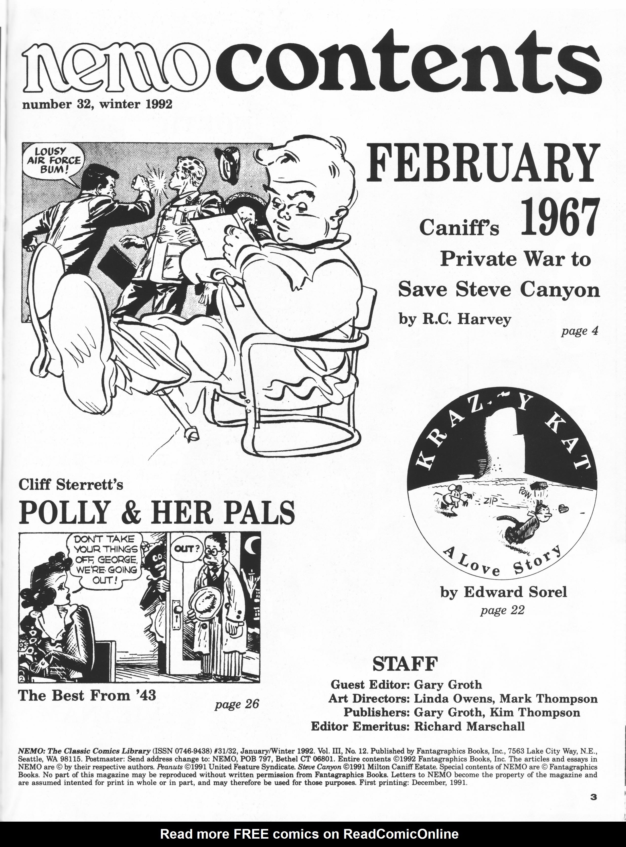 Read online Nemo: The Classic Comics Library comic -  Issue #32 - 3