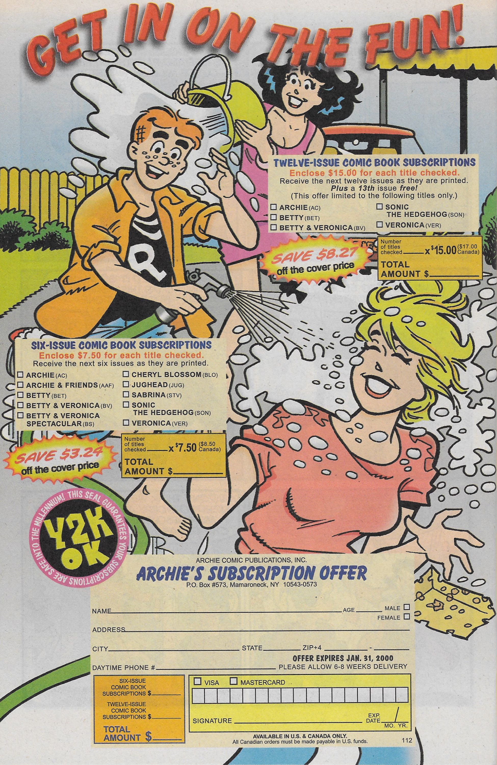 Read online Archie's Christmas Stocking comic -  Issue #7 - 50